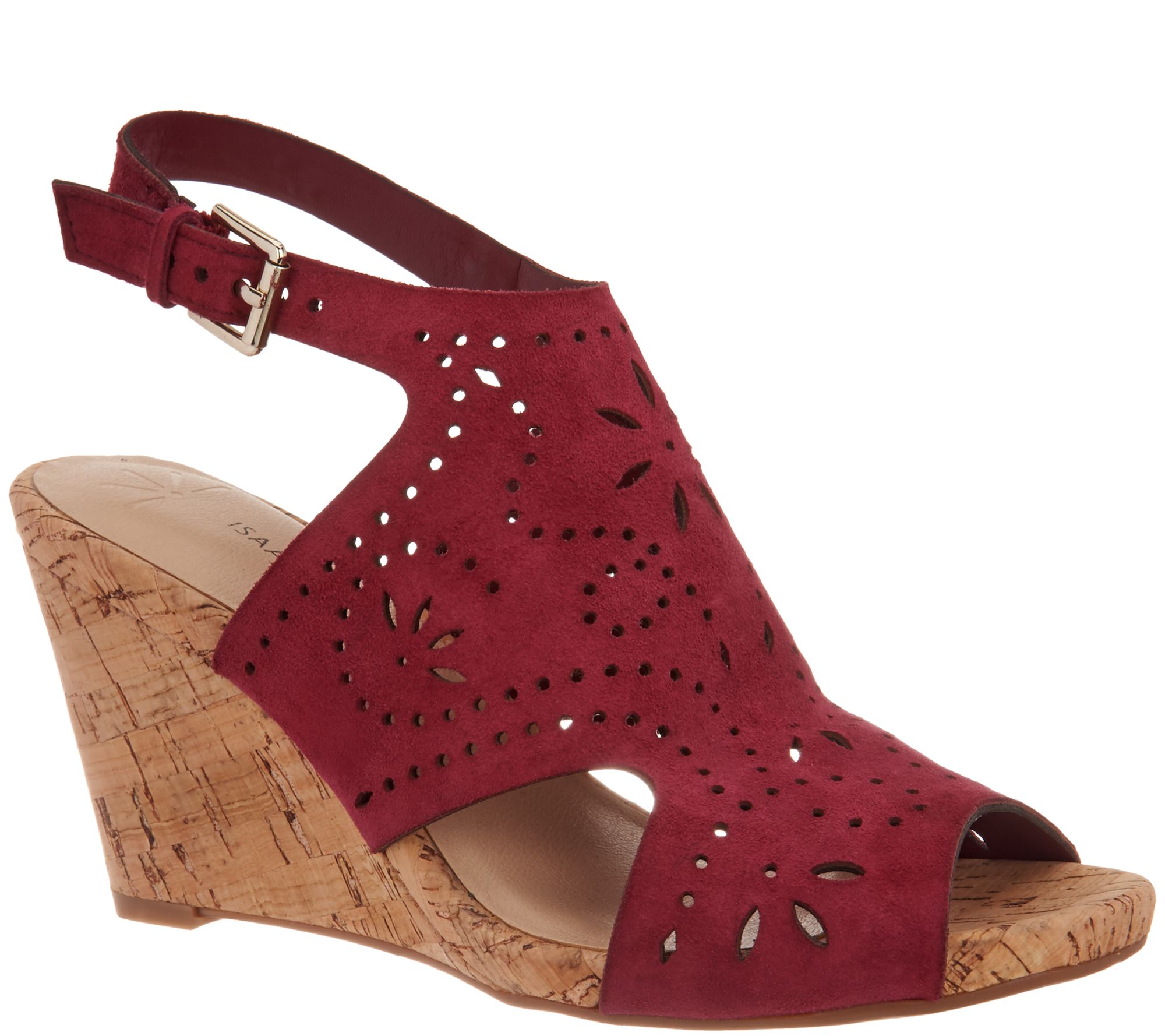 isaac mizrahi wedge sandals