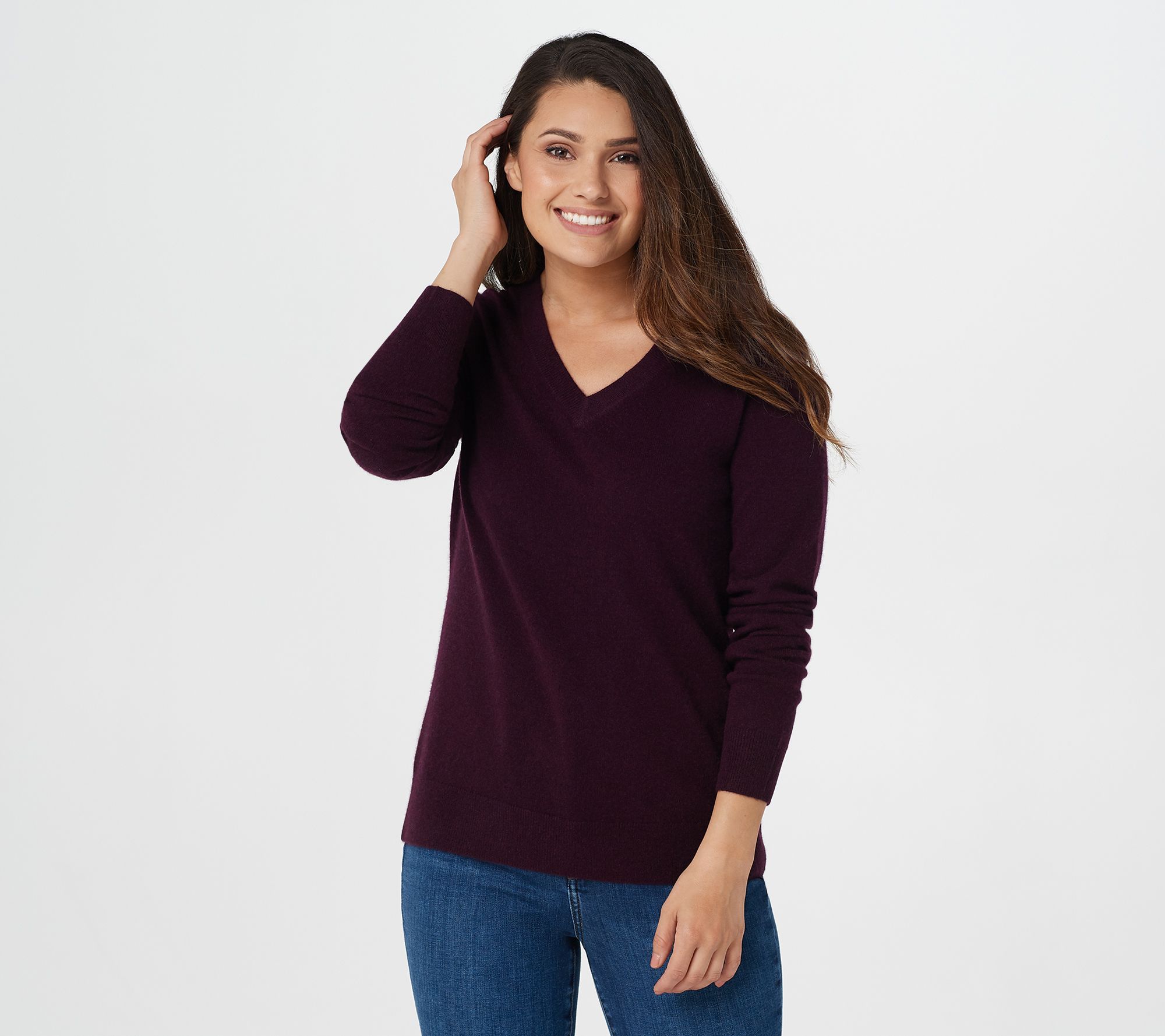 naadam v neck sweater