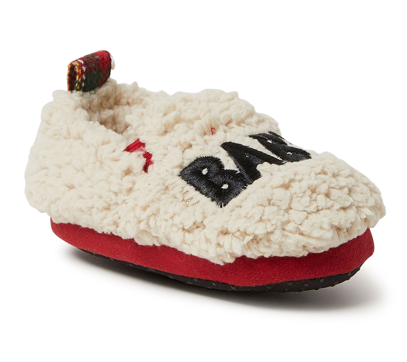 Dearfoams Baby Bear Closed Back Slippers - QVC.com