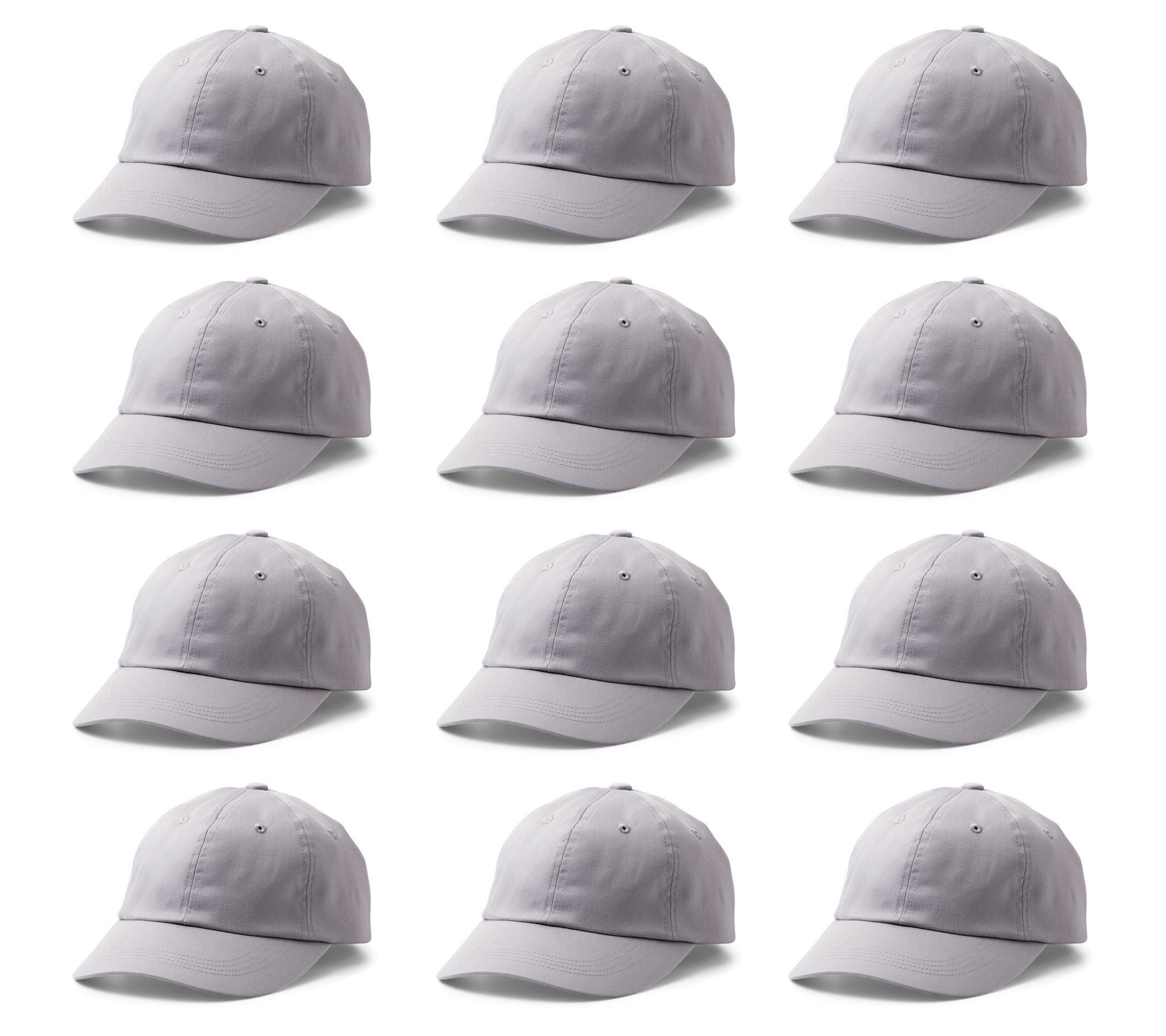 Cricut Ball Cap Blank, Gray (12 ct)