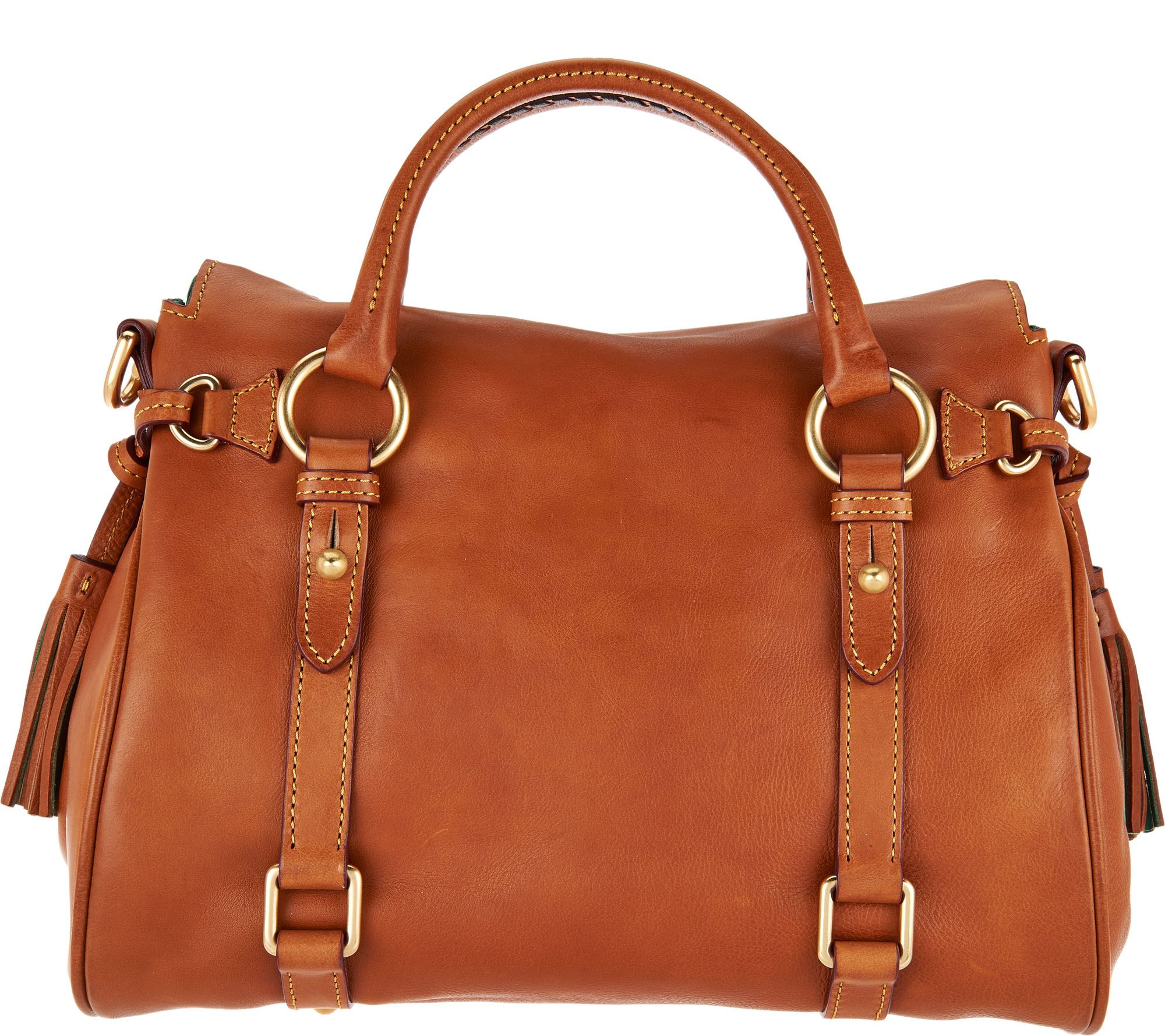 dooney & bourke florentine leather celeste satchel