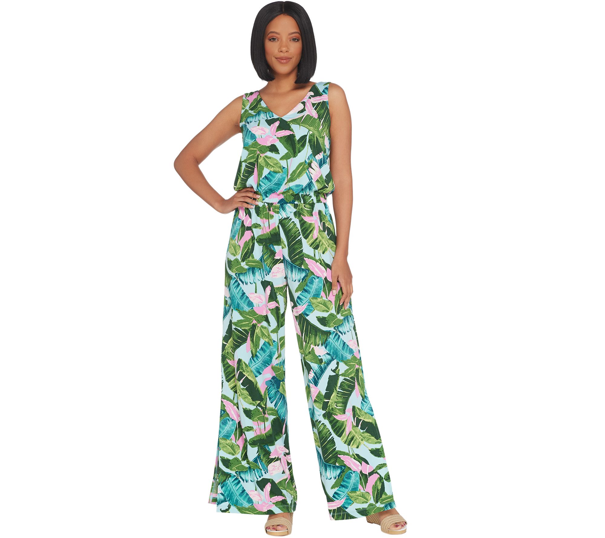 qvc petite jumpsuits