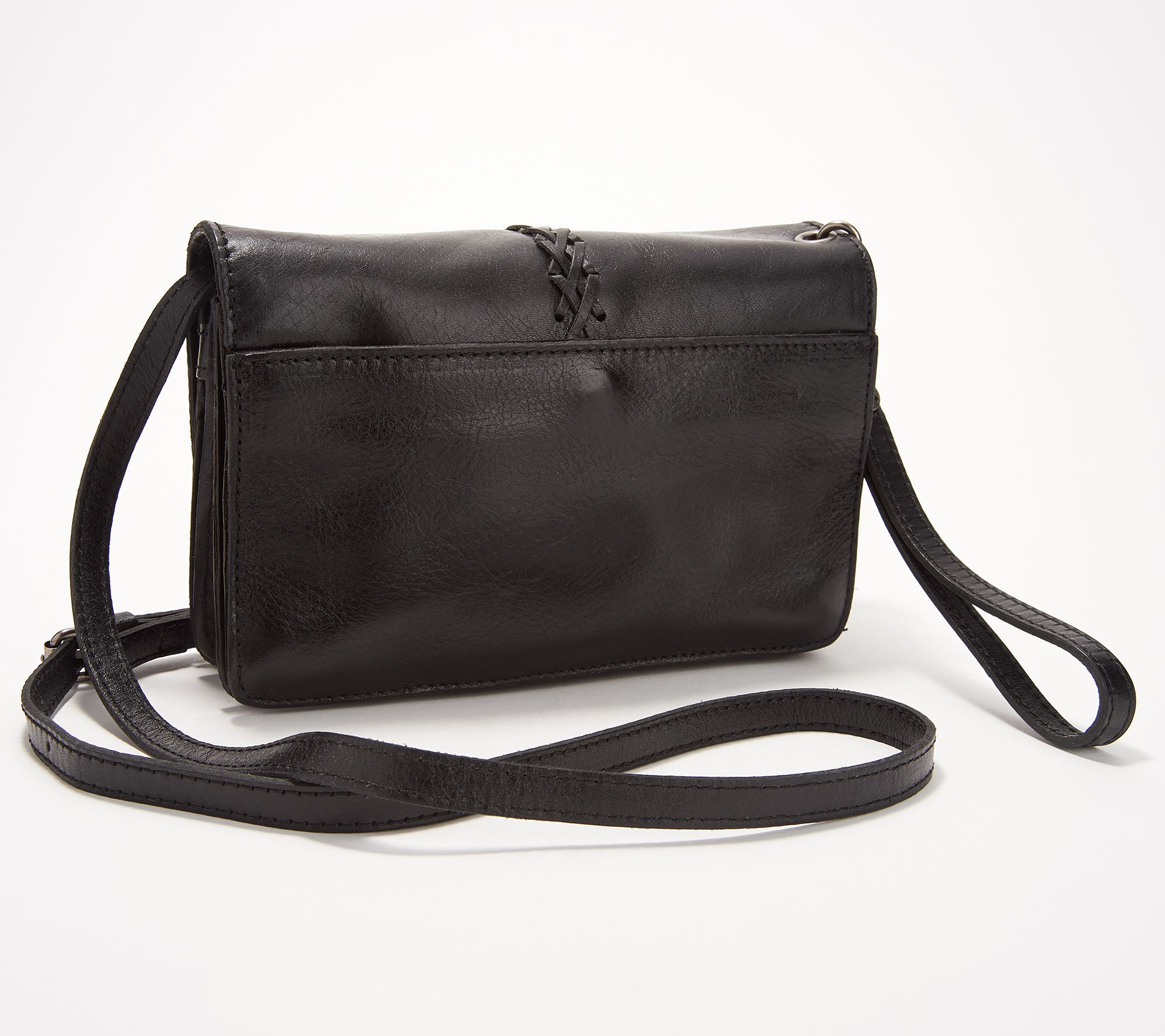 The Micro Sydney Crossbody Bag In Leather IUCN Water