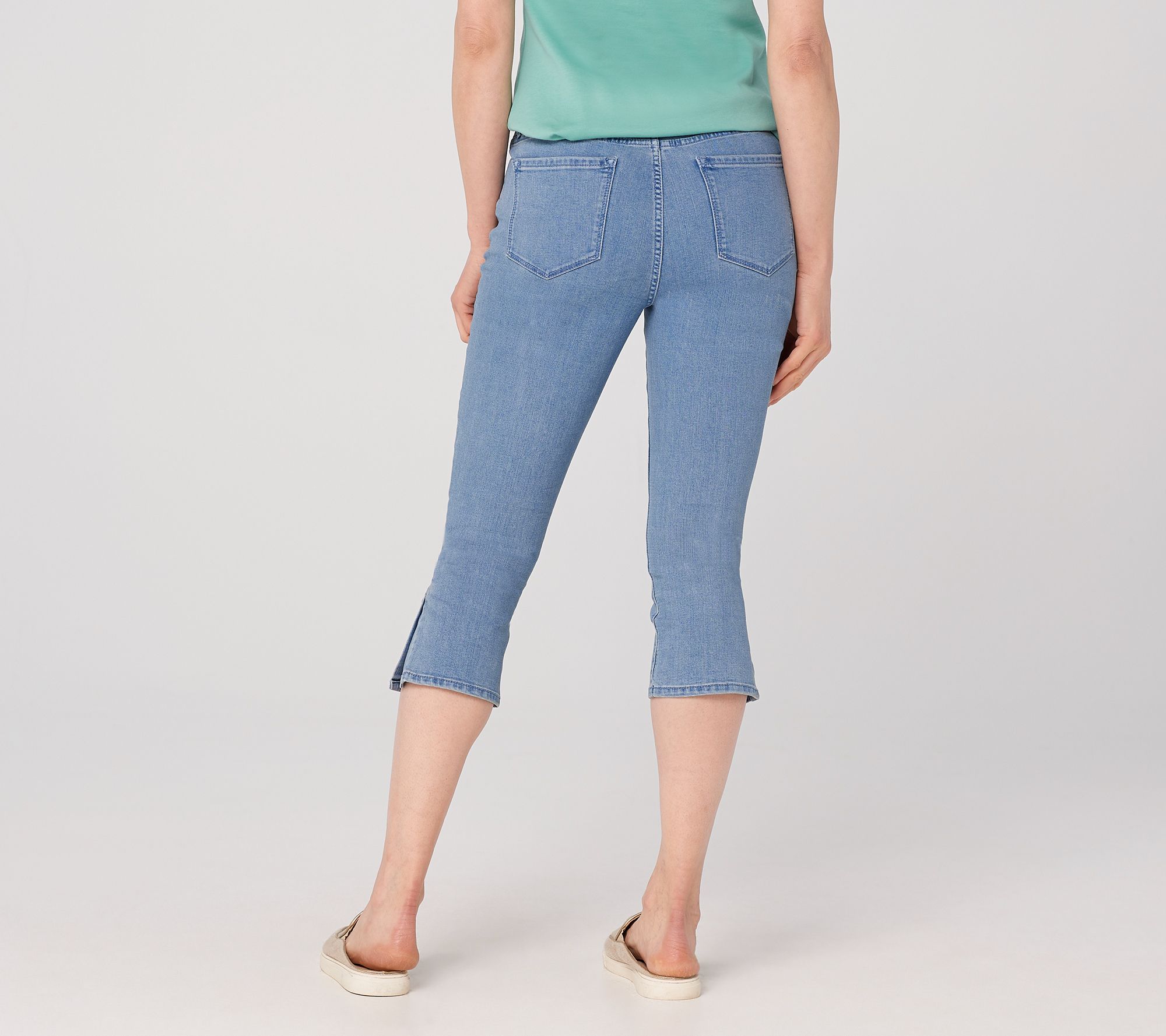 qvc cropped jeans