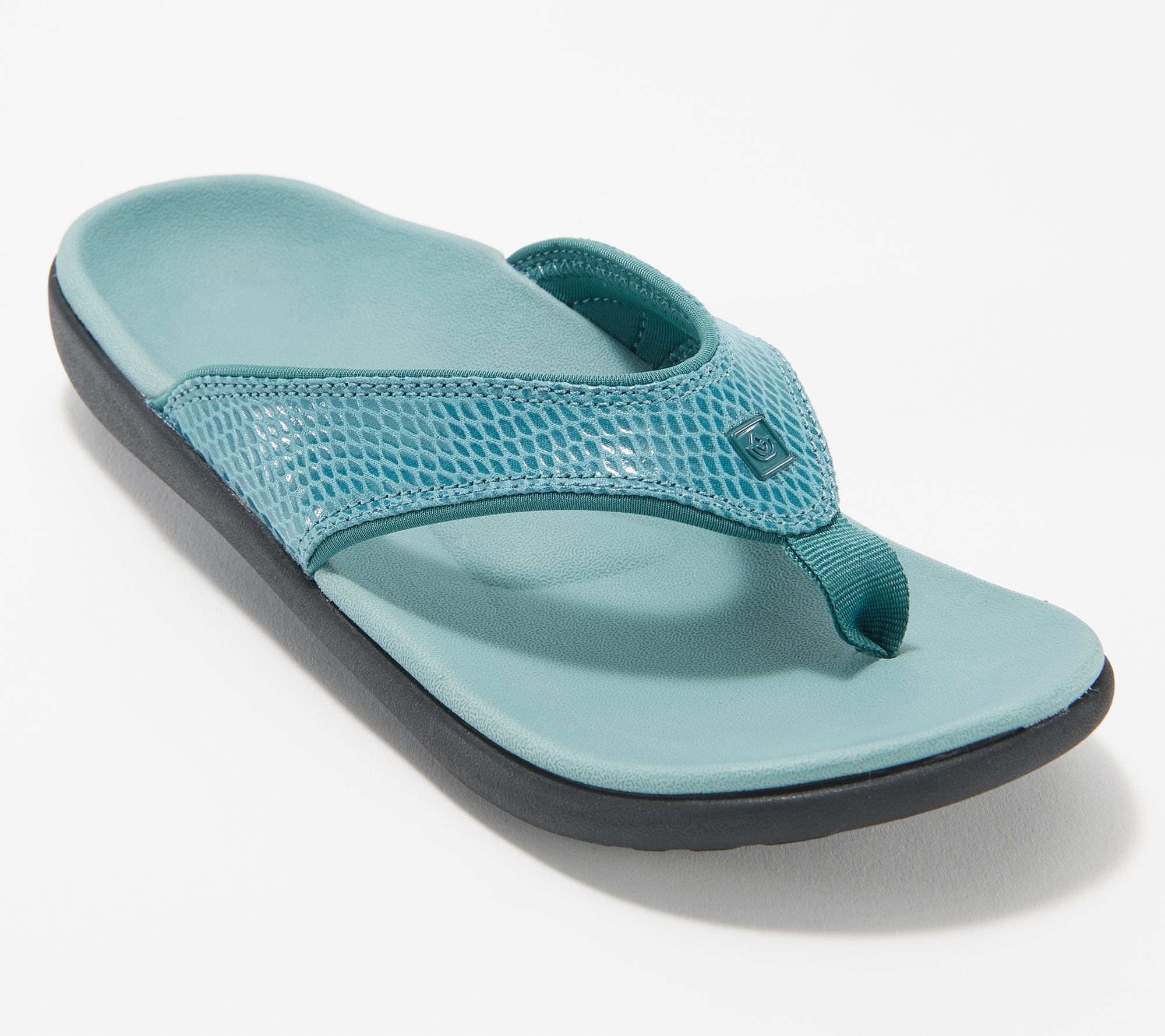 spenco flip flops qvc