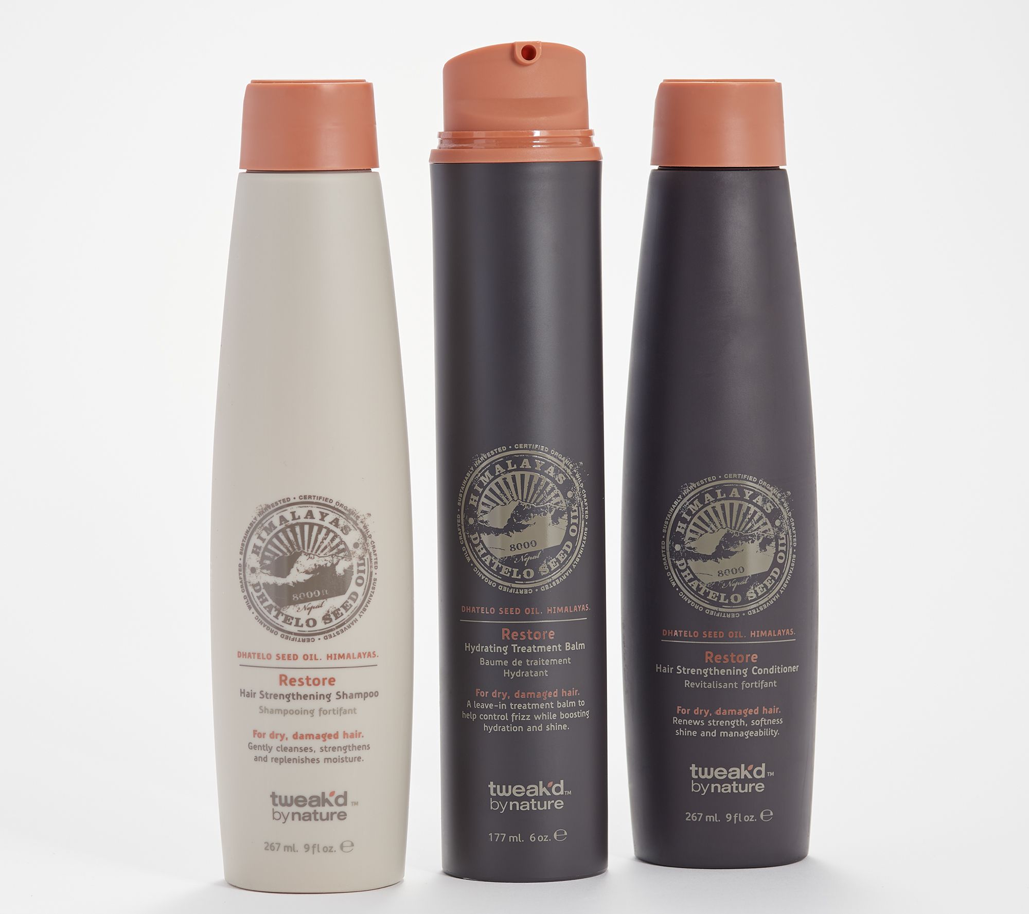 Tweak D By Nature Restore Balm Shampoo Conditioner Set Page 1