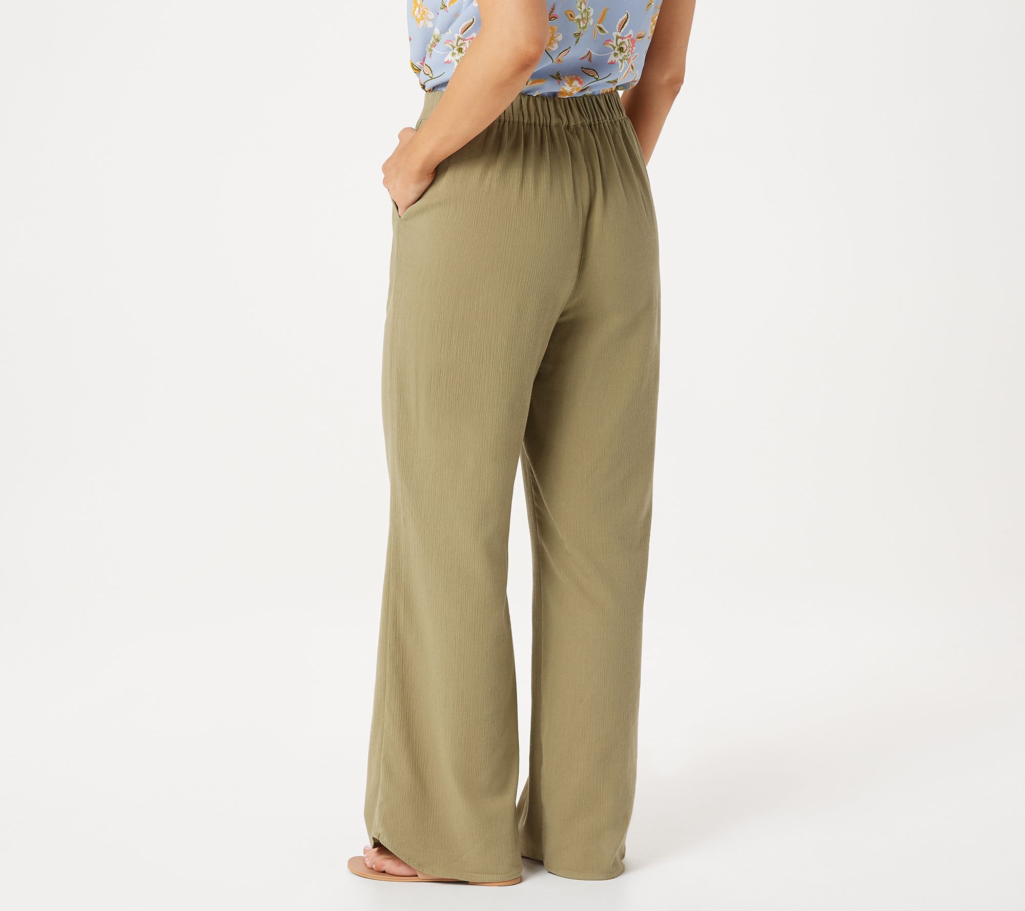 wide leg beach pants