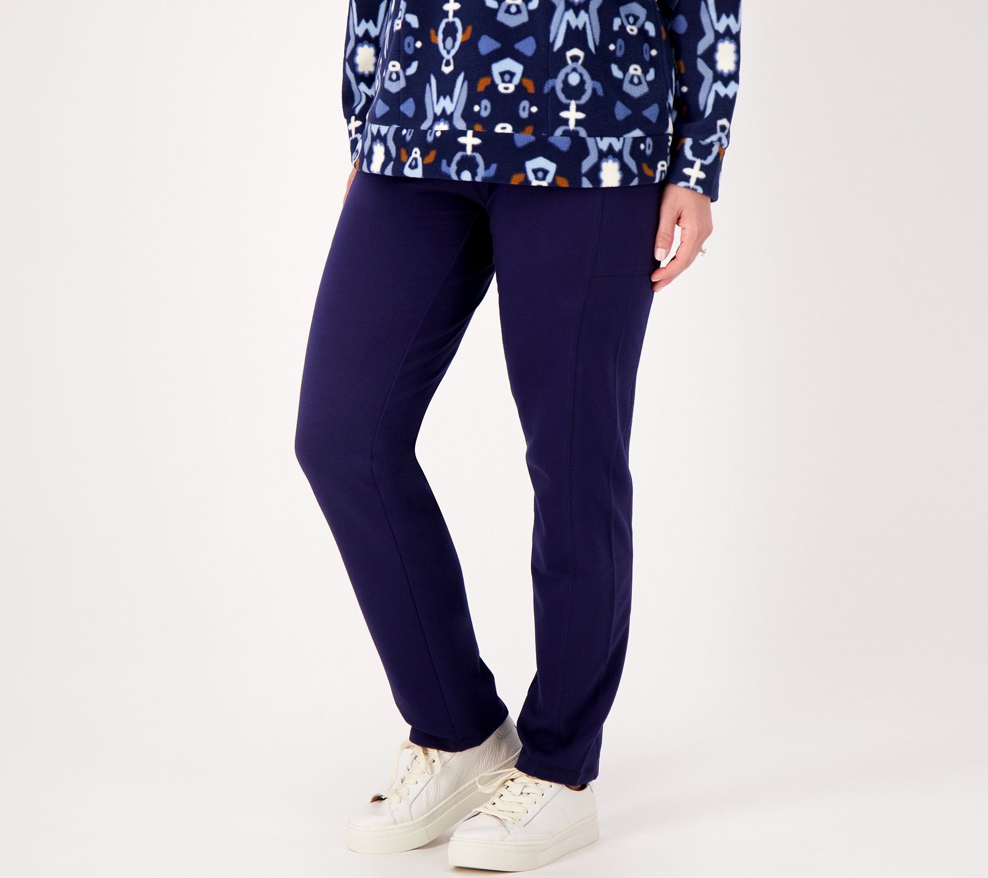 As Is Sport Savvy Regular French Terry StraightLegPant