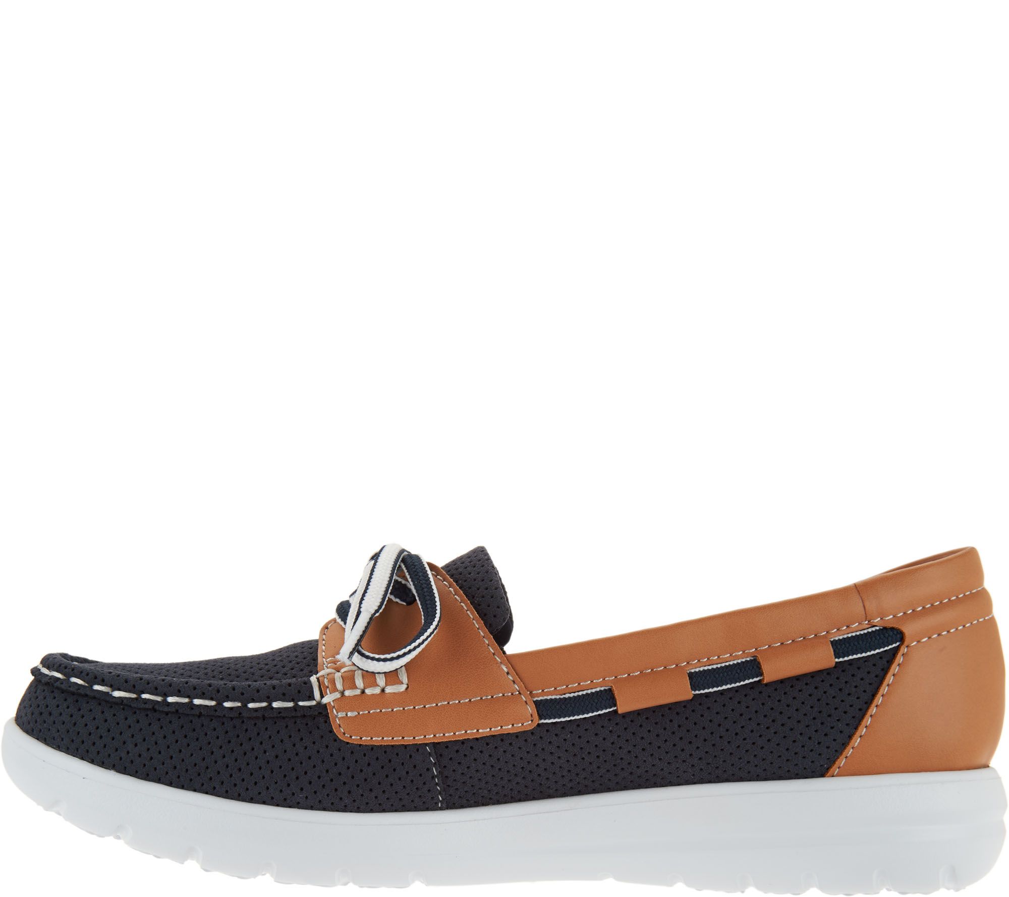 qvc clarks boat shoes