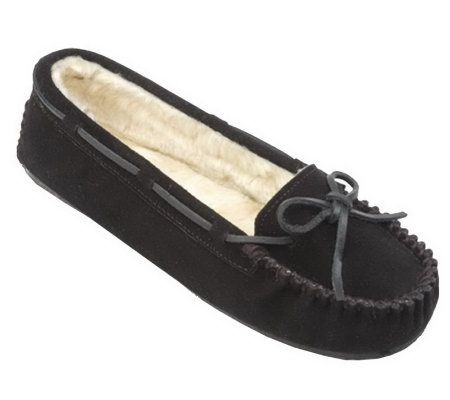 Minnetonka Women's Cally Slippers - Page 1 — QVC.com