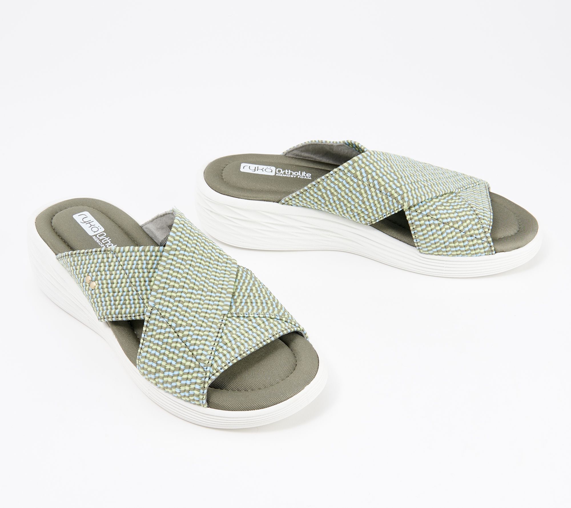 ryka stretch knit sport sandals