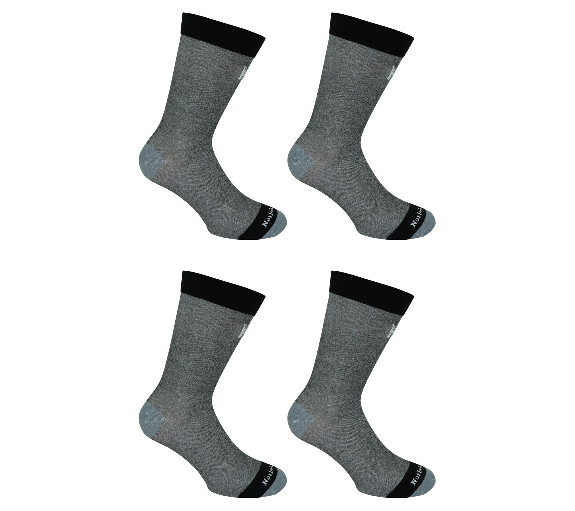 Norfolk Unisex S/4 Coolmax Performance Liners - Stealth