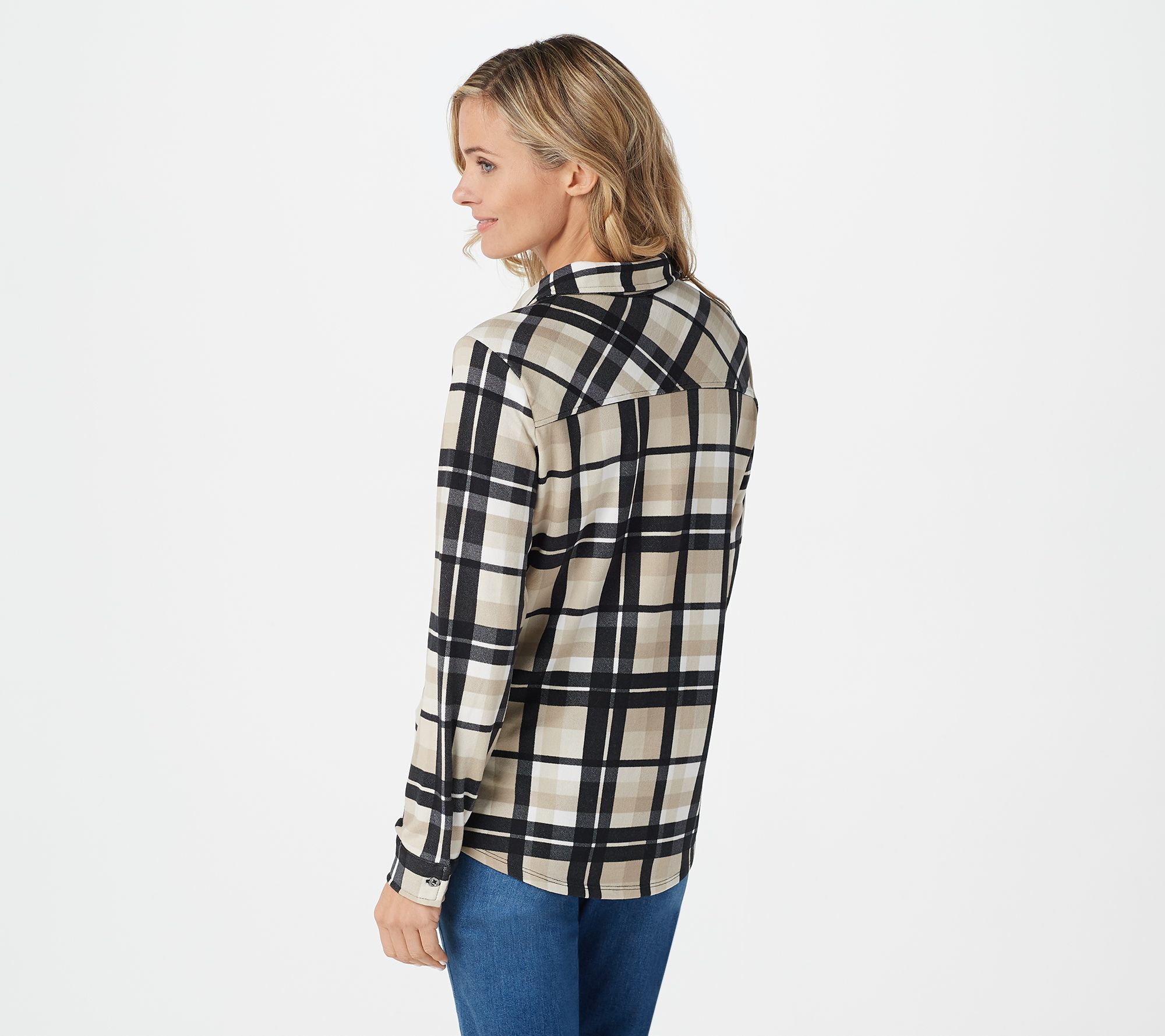 Plaid Long Sleeve Shirt HGX0042