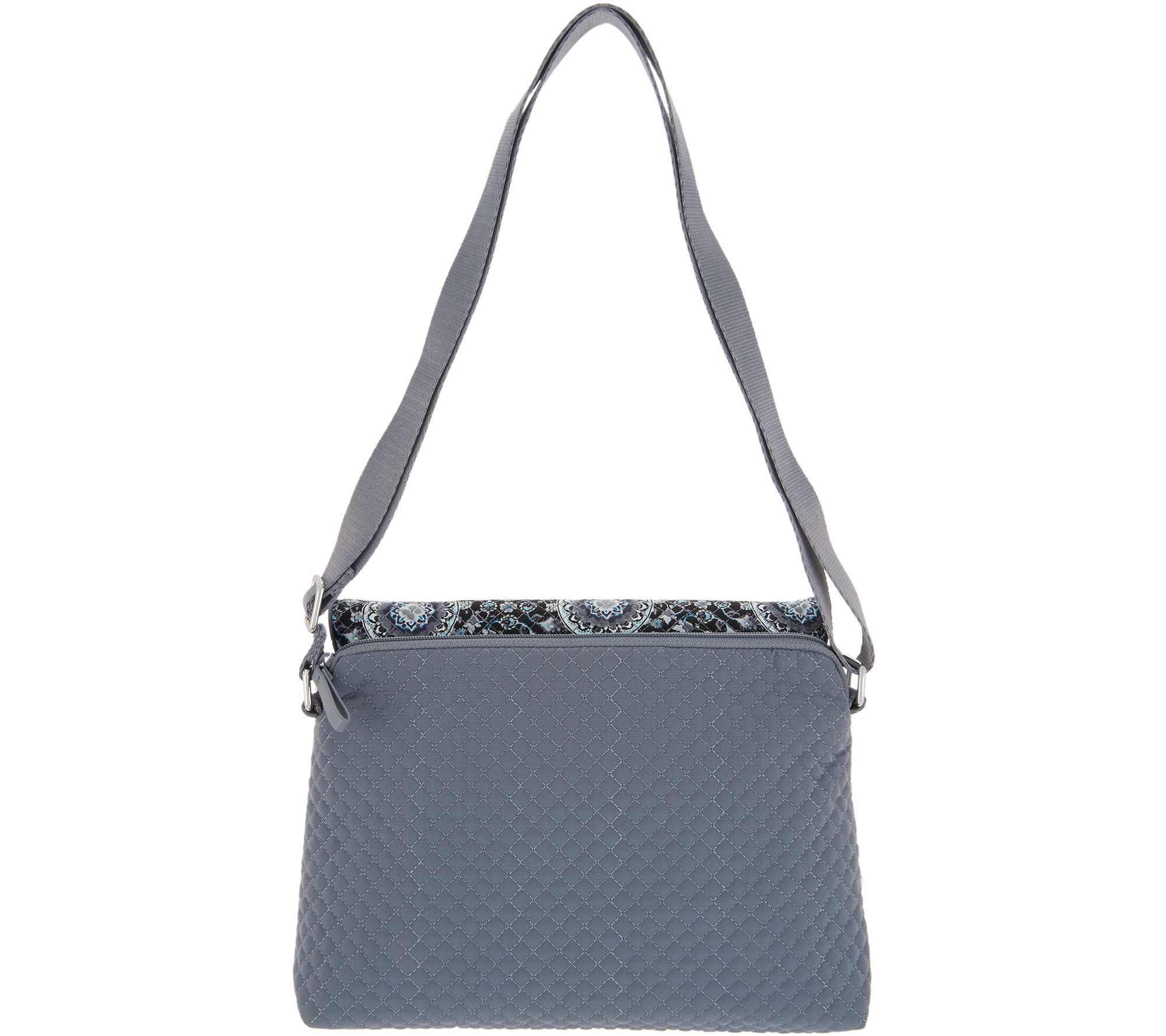 vera bradley grey crossbody