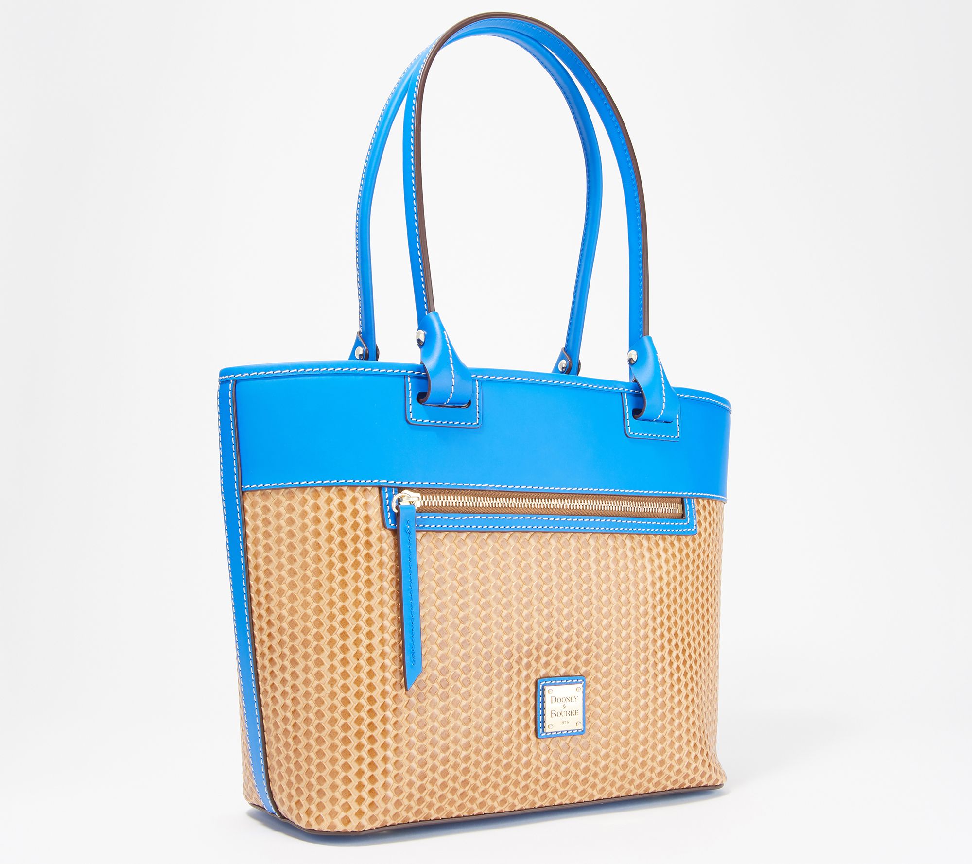 dooney and bourke woven tote