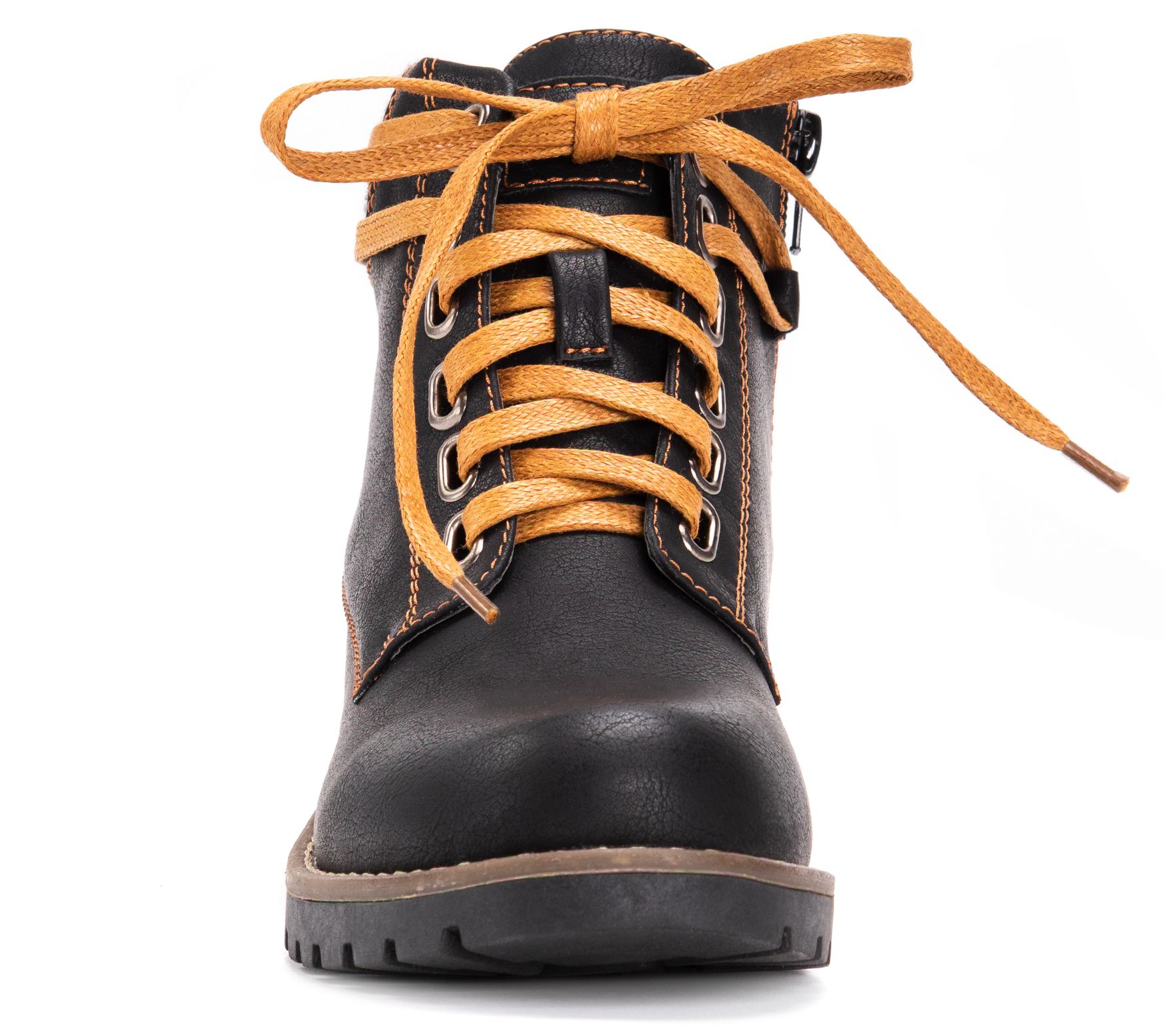 muk luks women's lace up hiker rocky boots
