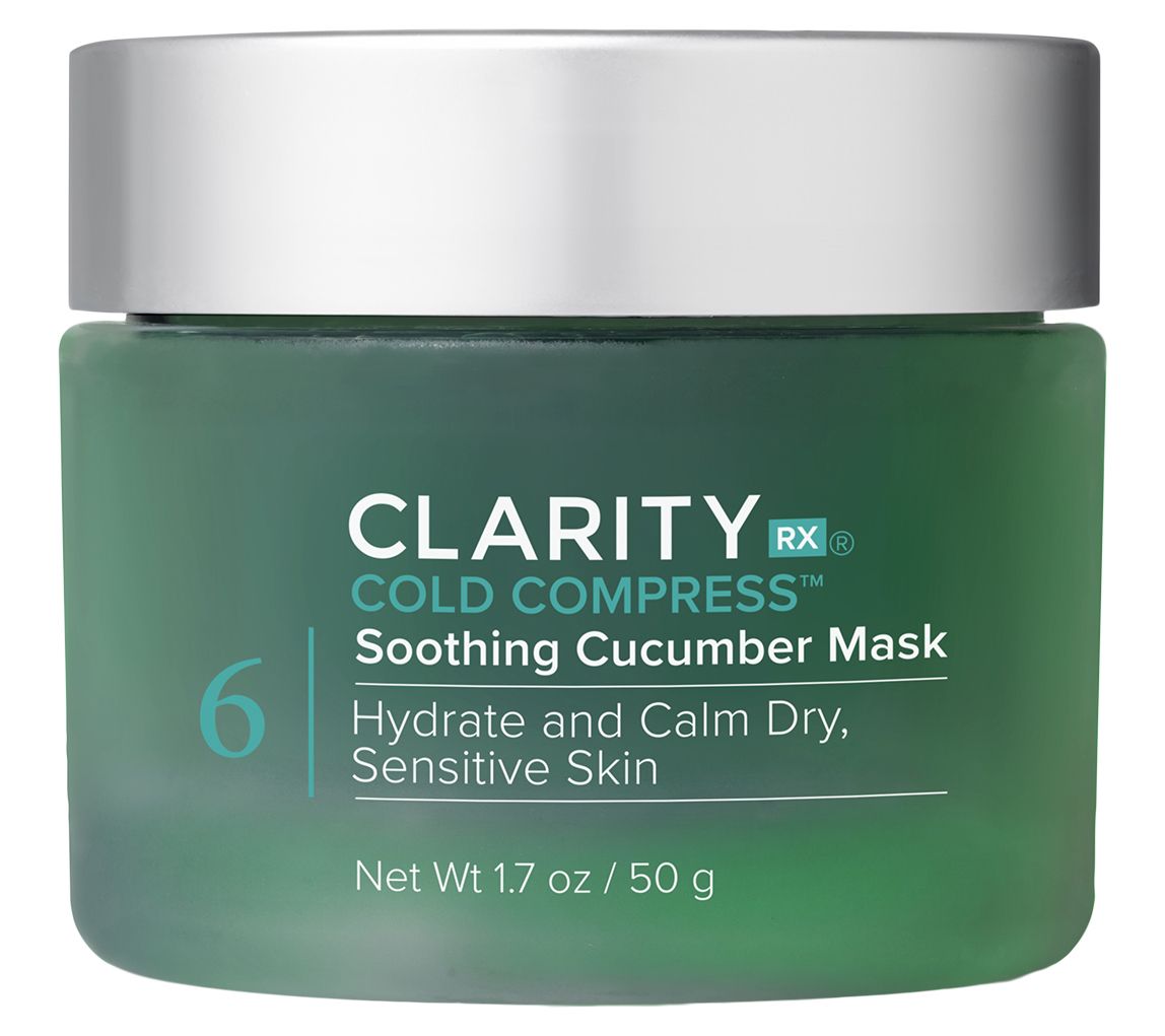 ClarityRx Cold Compress Soothing Cucumber Mask
