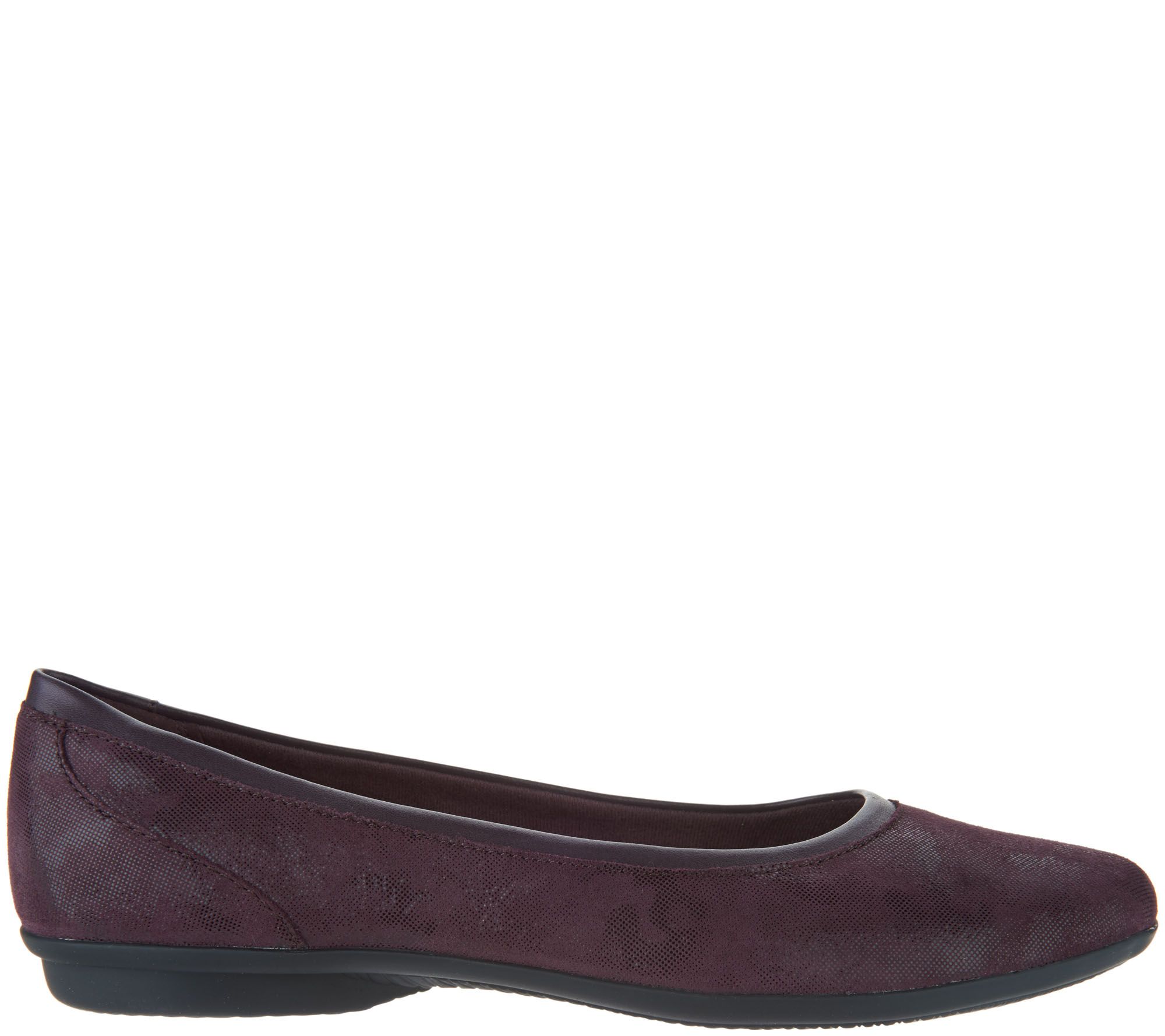 clarks ballet flats with ankle strap