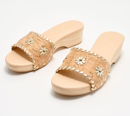 Sandalias de Cuero Jack Rogers Breaker Clog