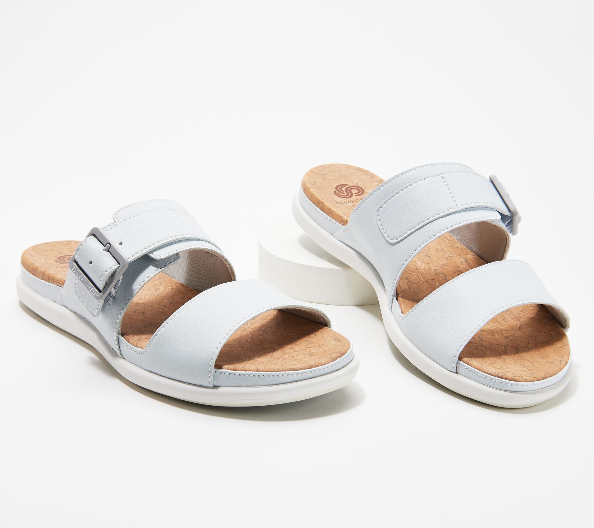 clarks step june tide slide