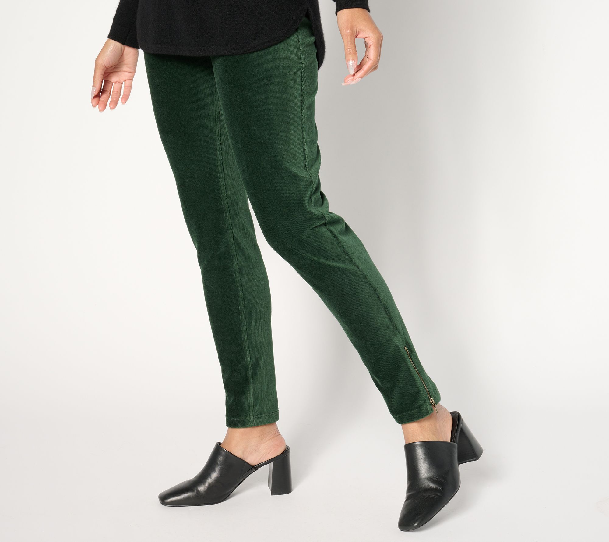 qvc susan graver corduroy pants