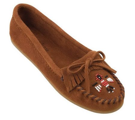 minnetonka thunderbird moccasins clearance