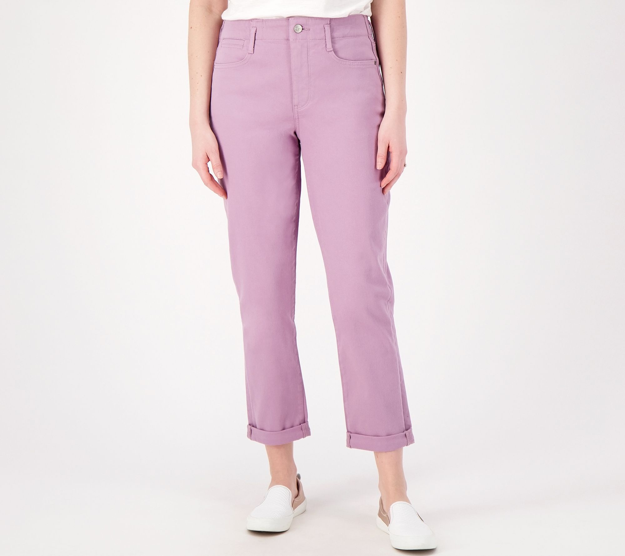 NYDJ Higher Rise Margot Girlfriend Jean - Taro