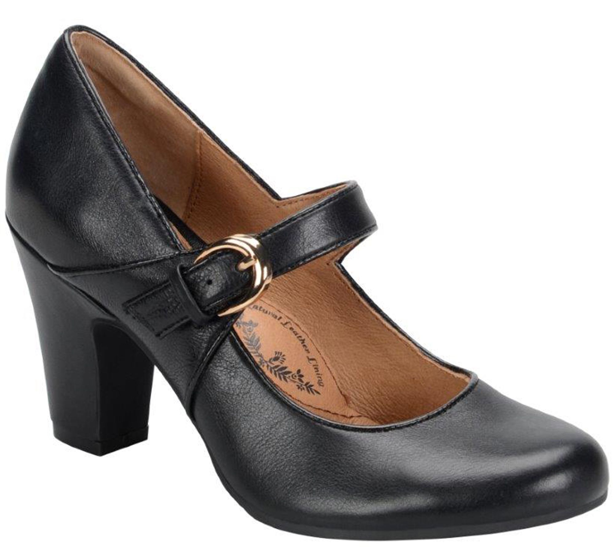 Sofft Leather Mary Jane Pumps - Miranda - Page 1 — QVC.com