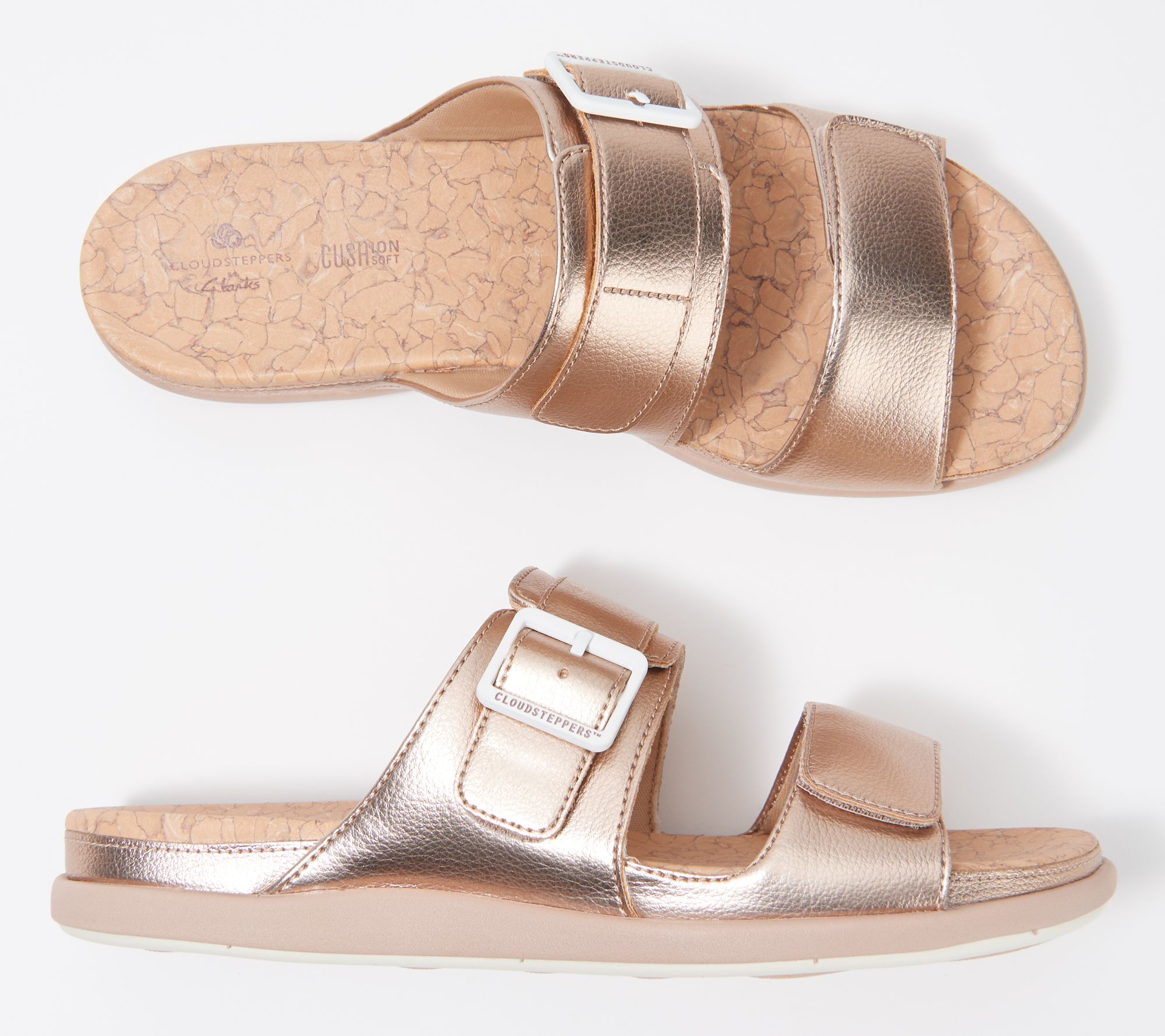 qvc clarks cloudsteppers sandals