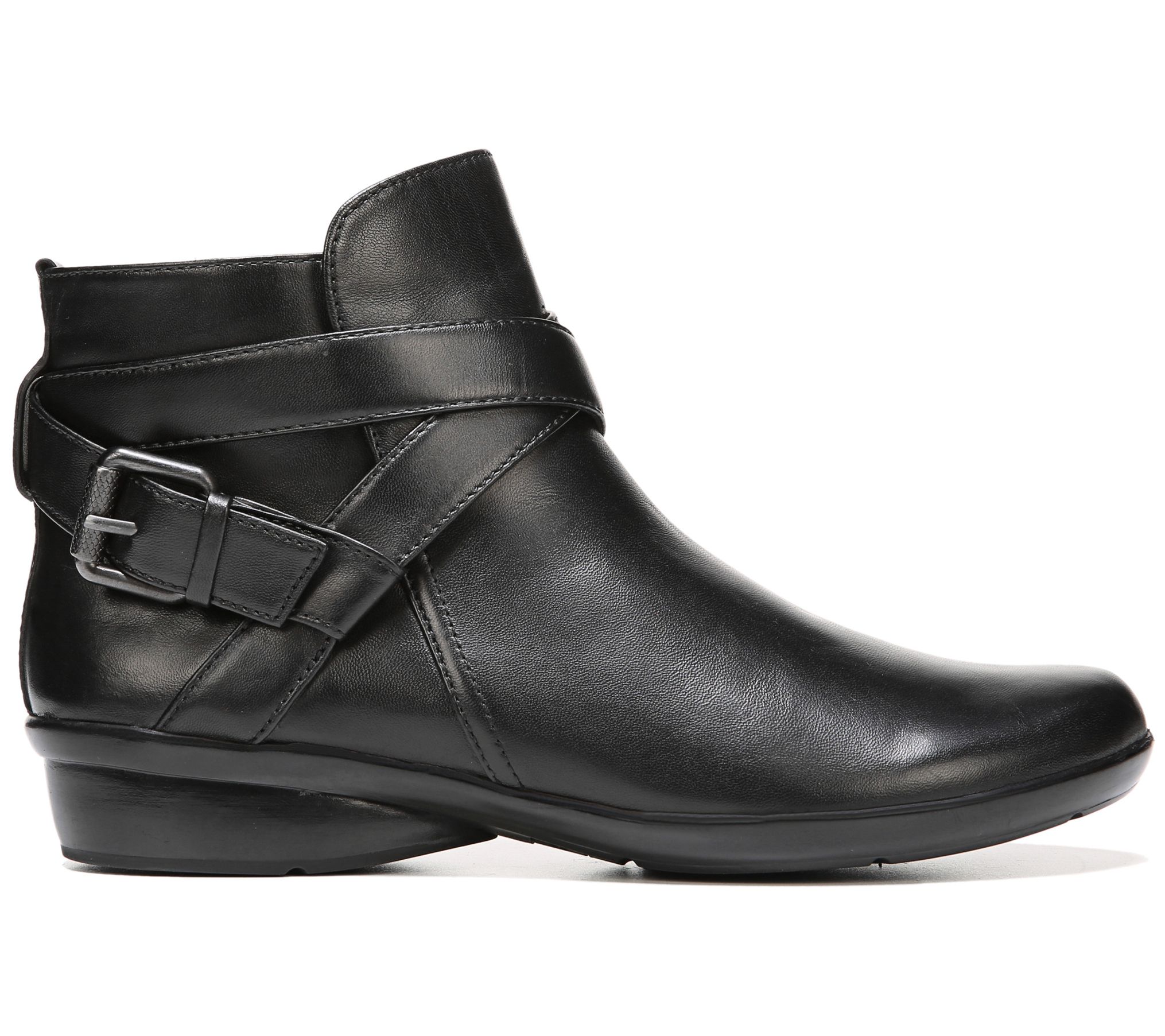 Naturalizer Cross Strap Ankle Booties Cassandra —