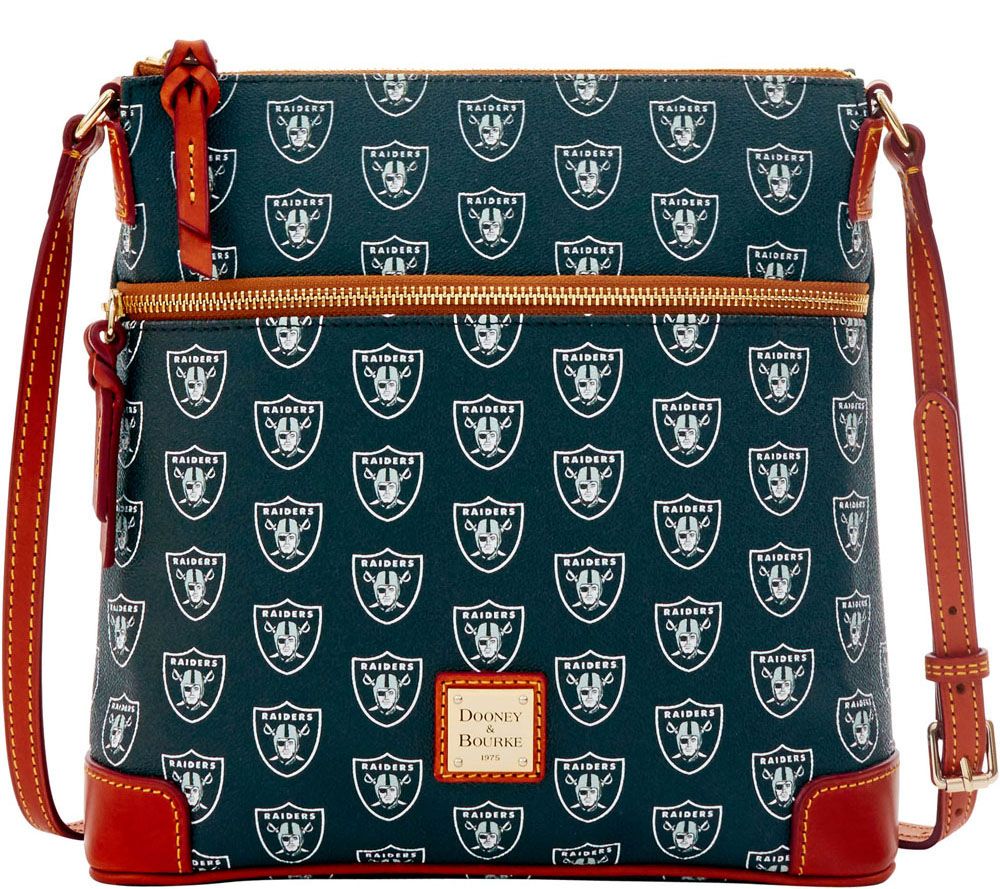 Dooney & Bourke NFL Raiders Crossbody - Page 1 — QVC.com