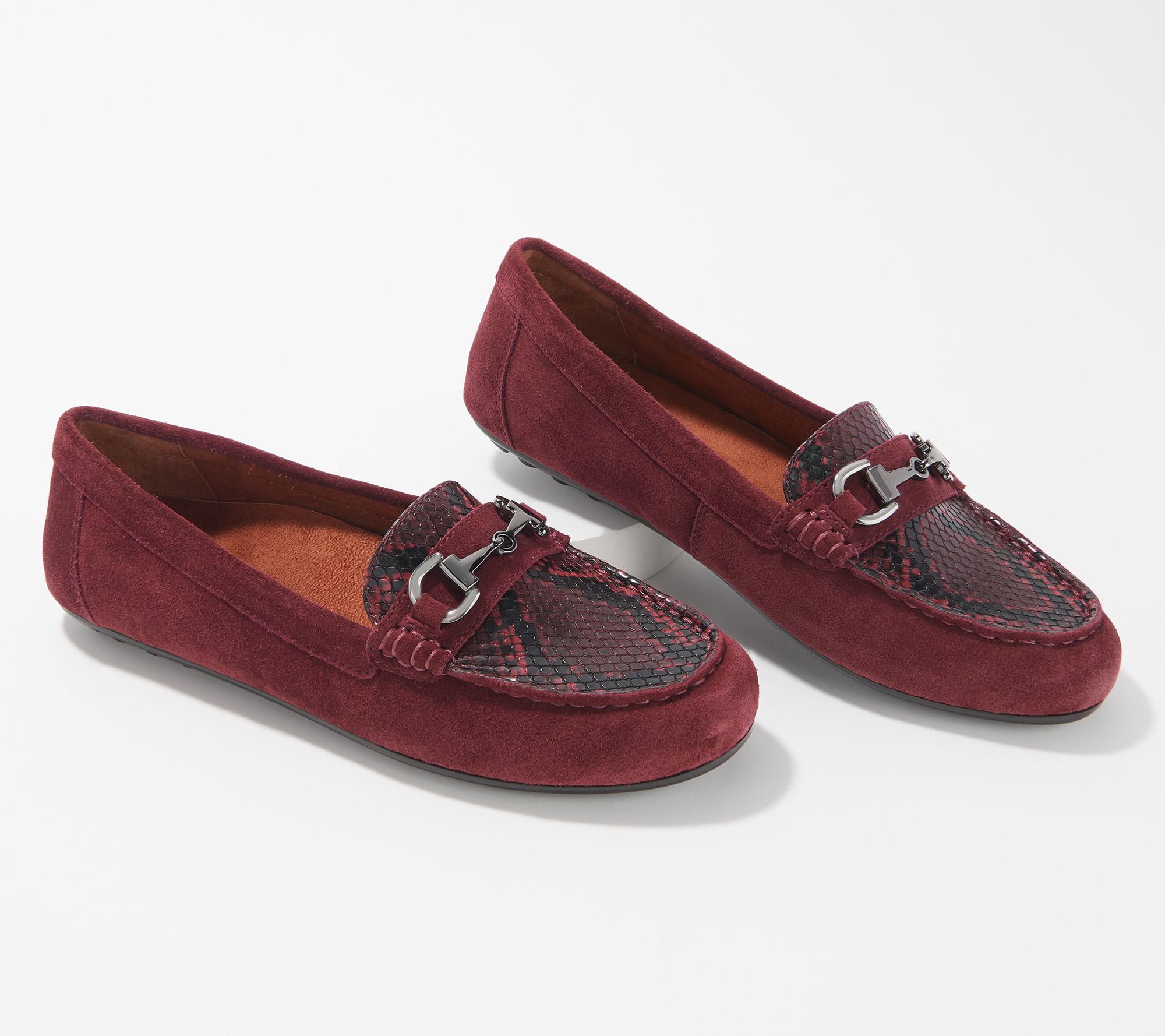 vionic nubuck loafers