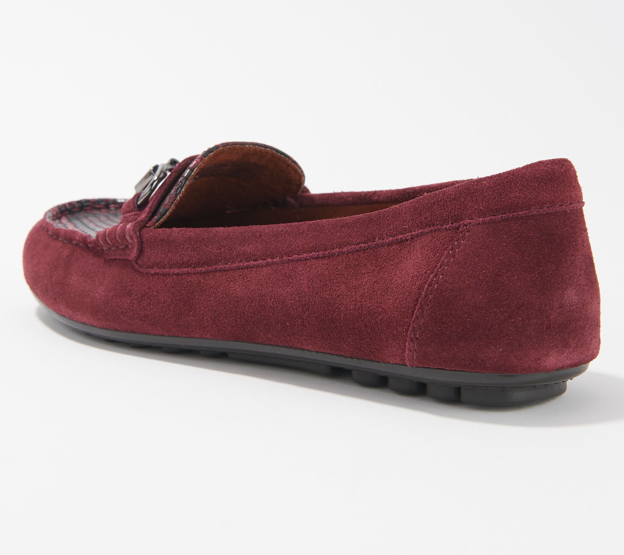 vionic suede moccasins norah