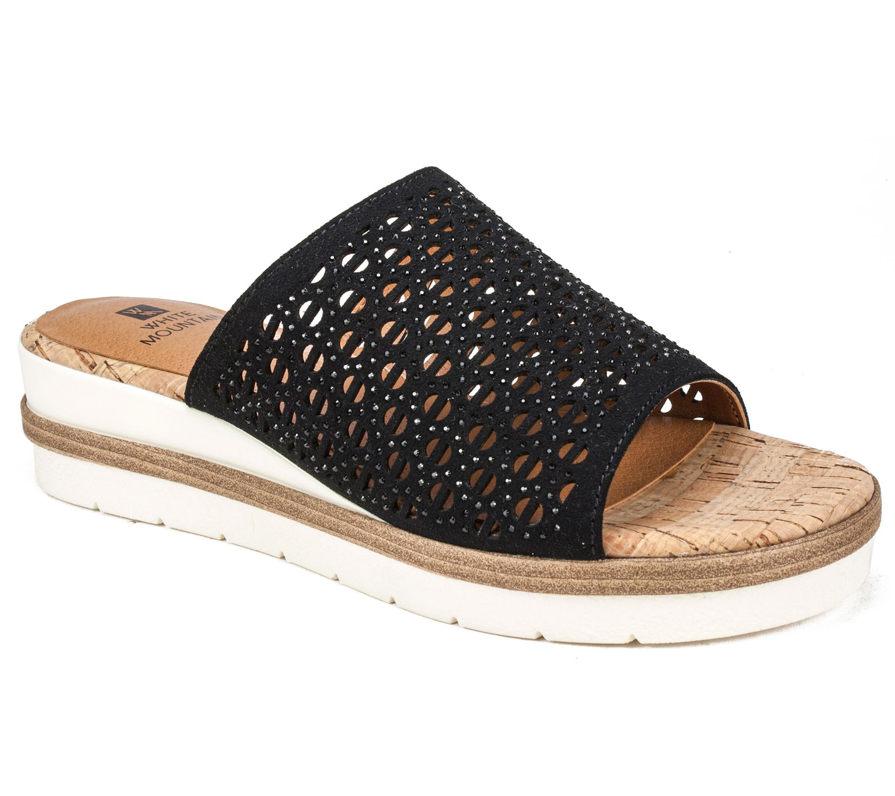 white mountain white sandals