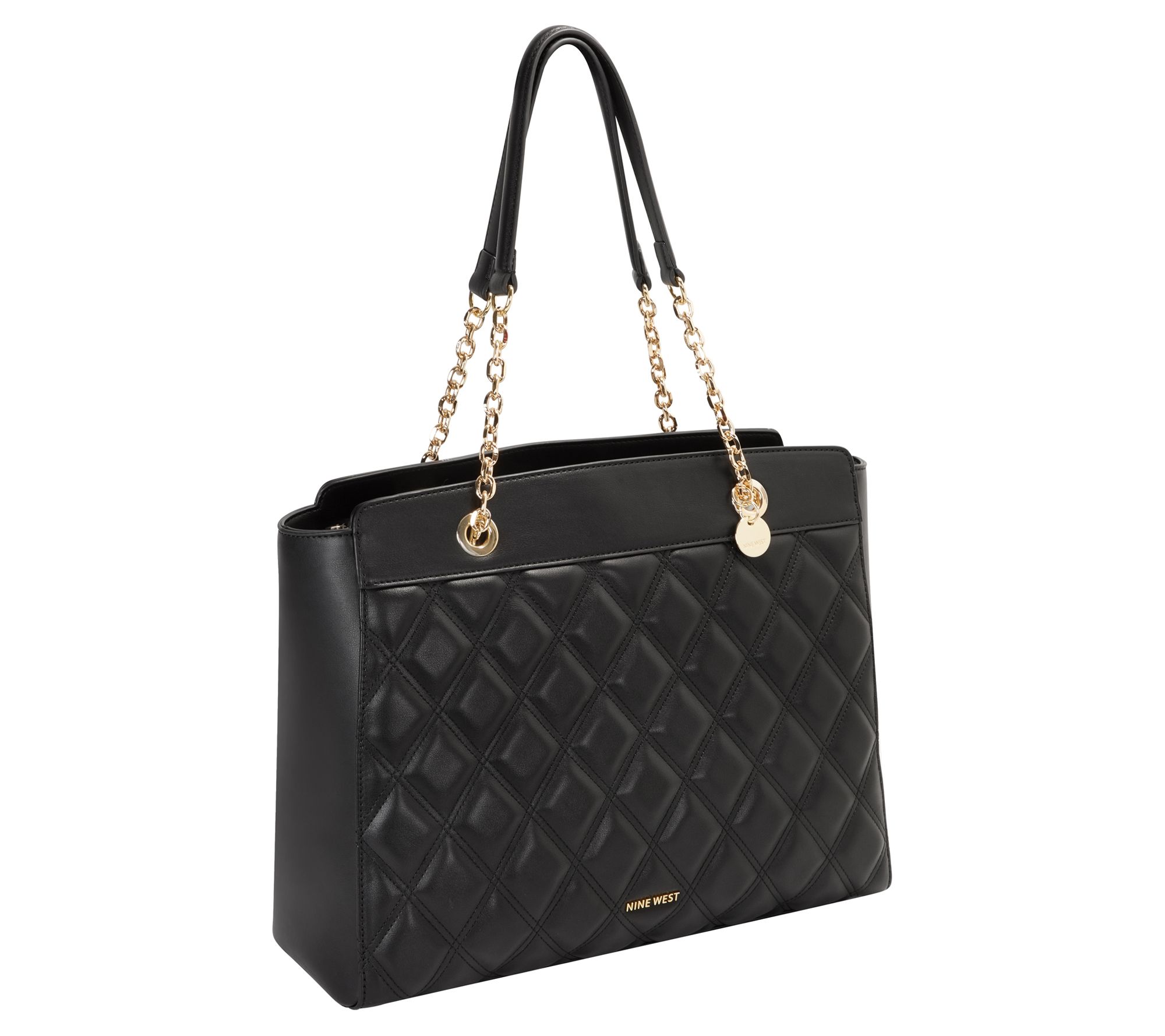 nine west quilted bag