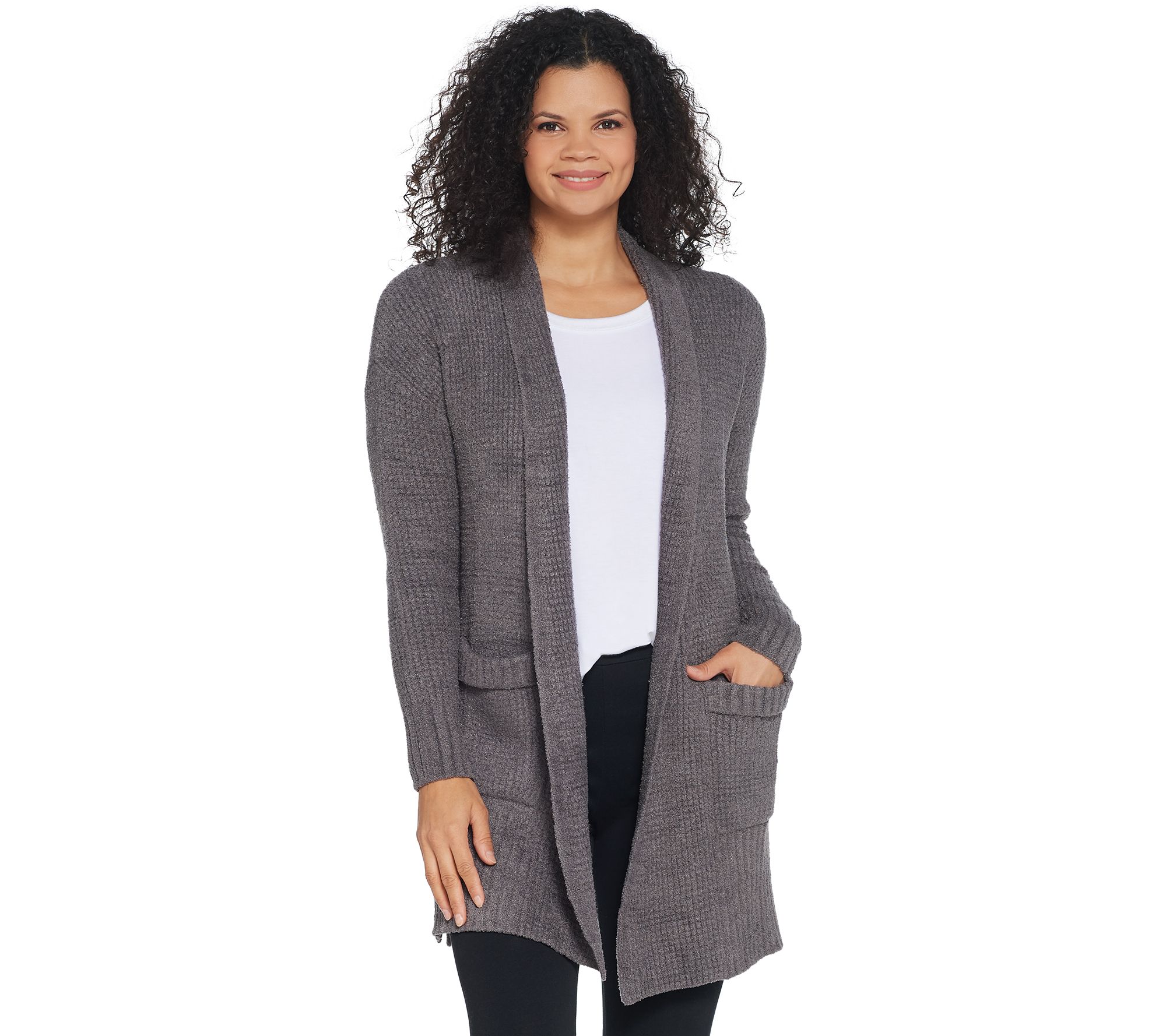 barefoot dreams lite long cardigan