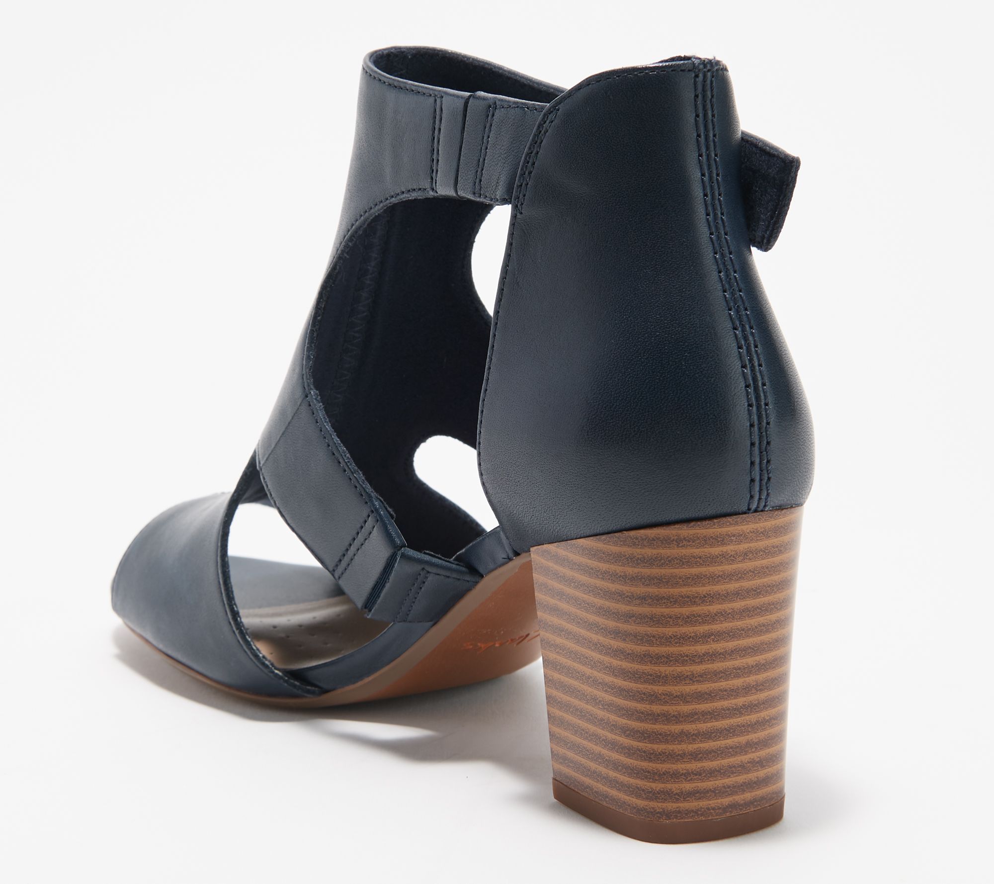 Clarks Collection Leather Heeled Sandals Deva Heidi