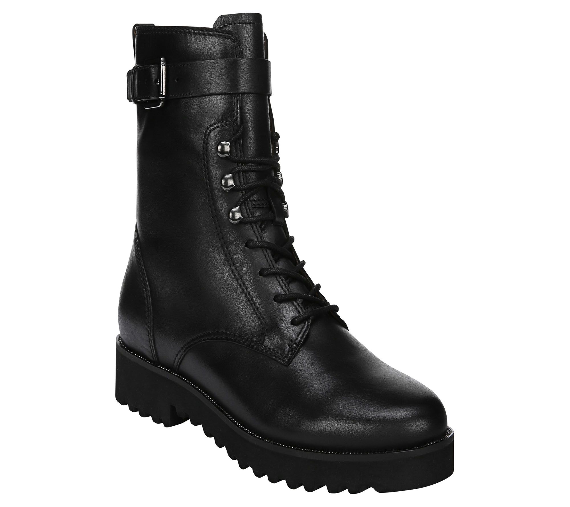 franco sarto canon combat boots