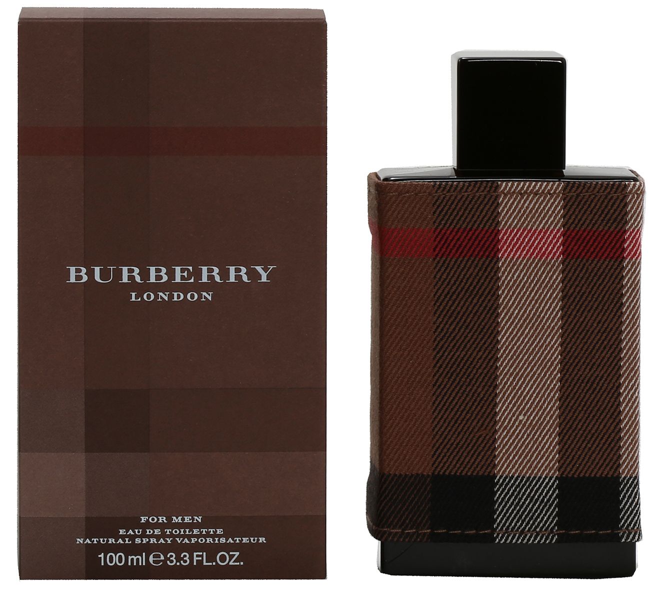 Burberry London Men Eau de Toilette Spray- Clot h Bottle 3.3