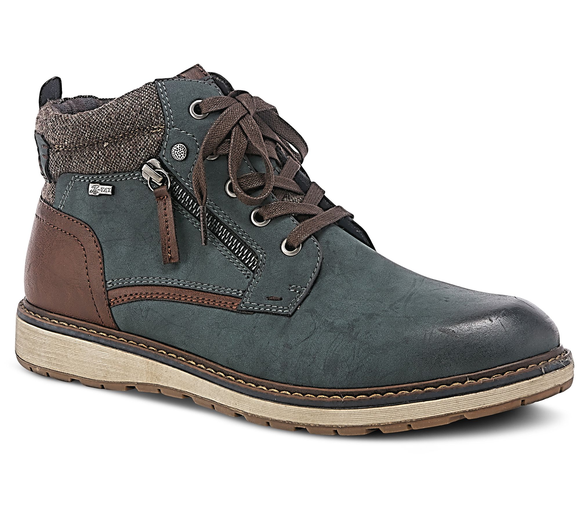 Spring Step Men's Lace-up Low-Top Boots - Johnn y