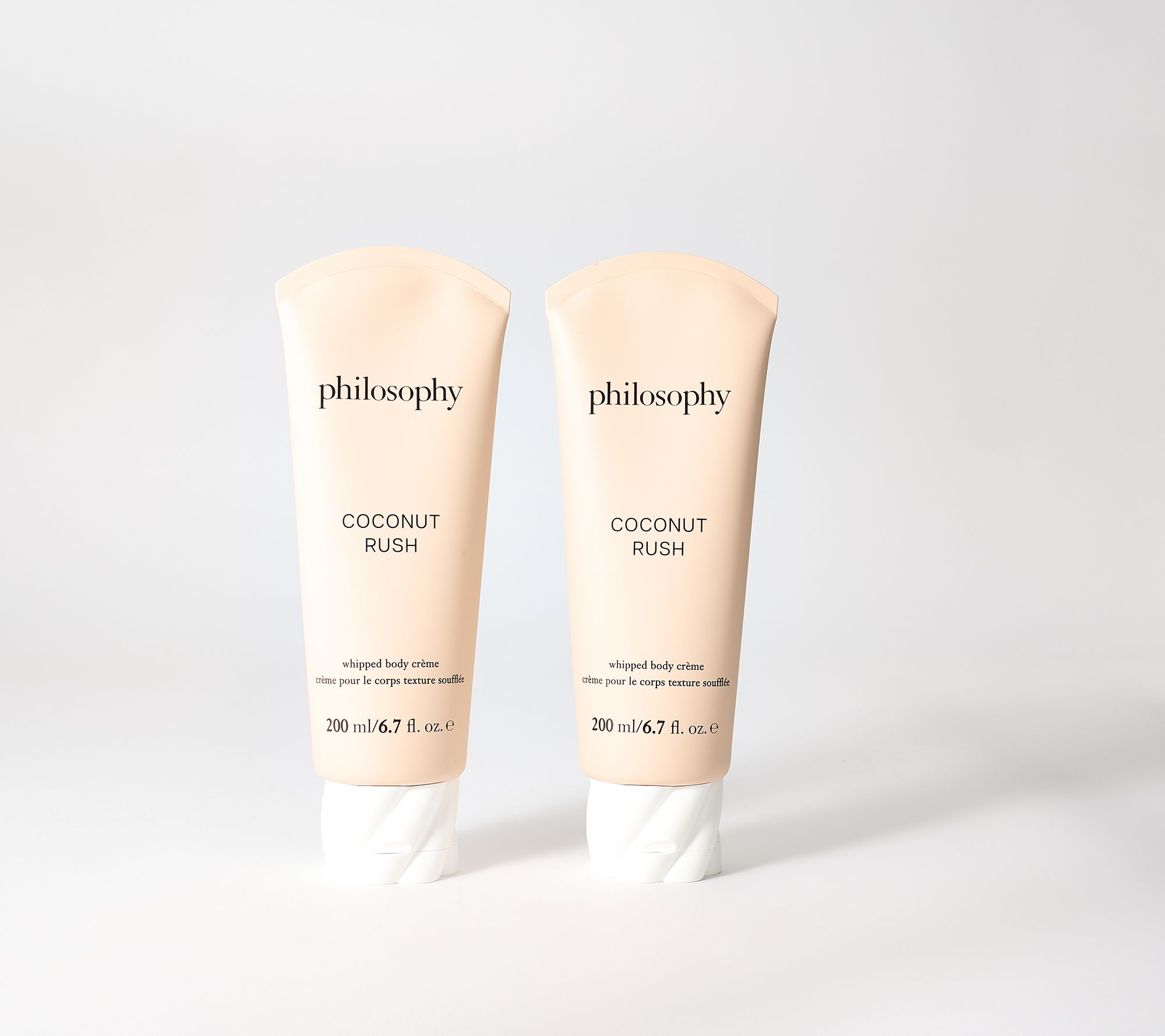 philosophy 6.7oz whipped body creme tube duo