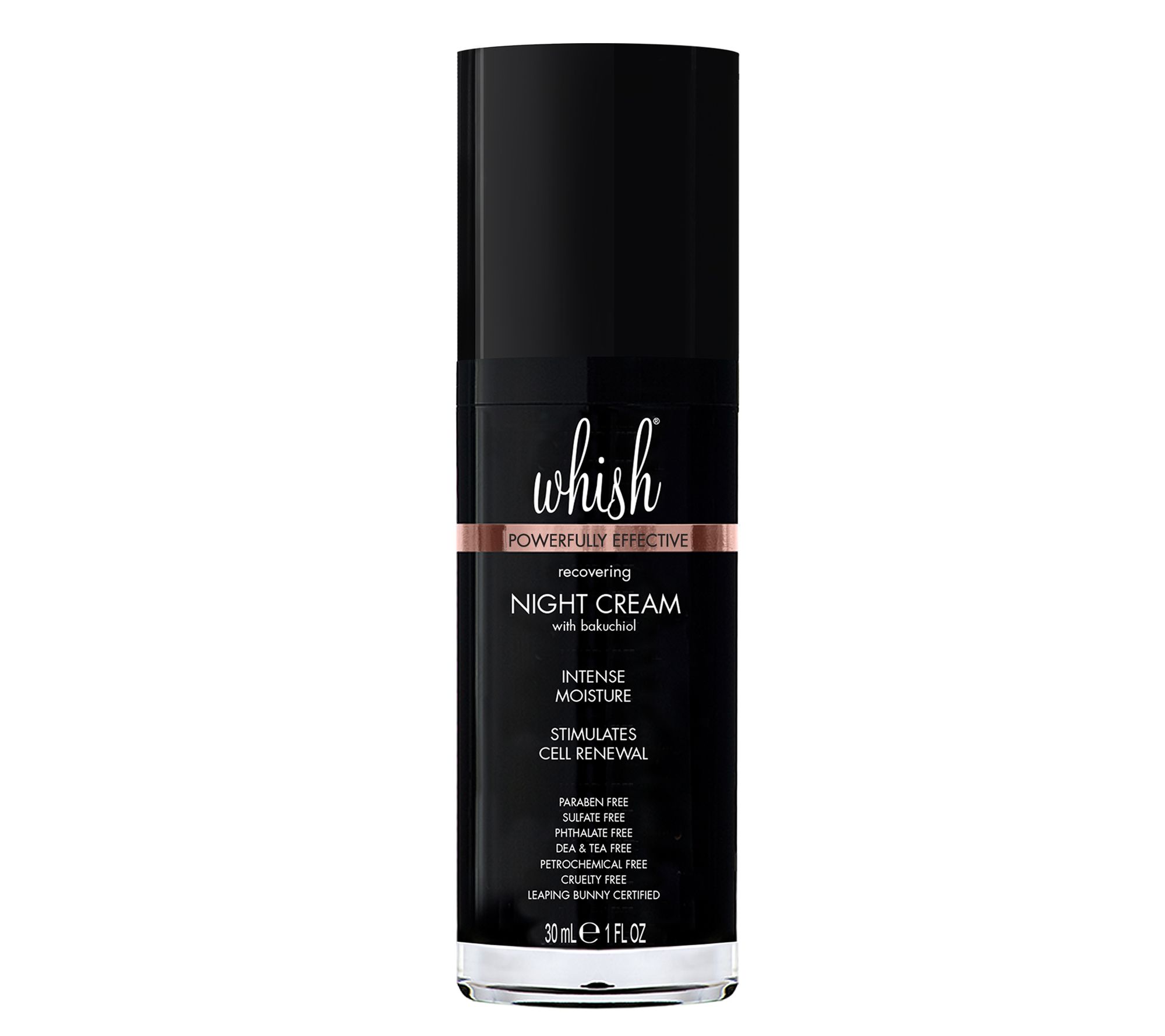 Whish Beauty Recovering Night Cream with Bakuch iol, 1 fl oz