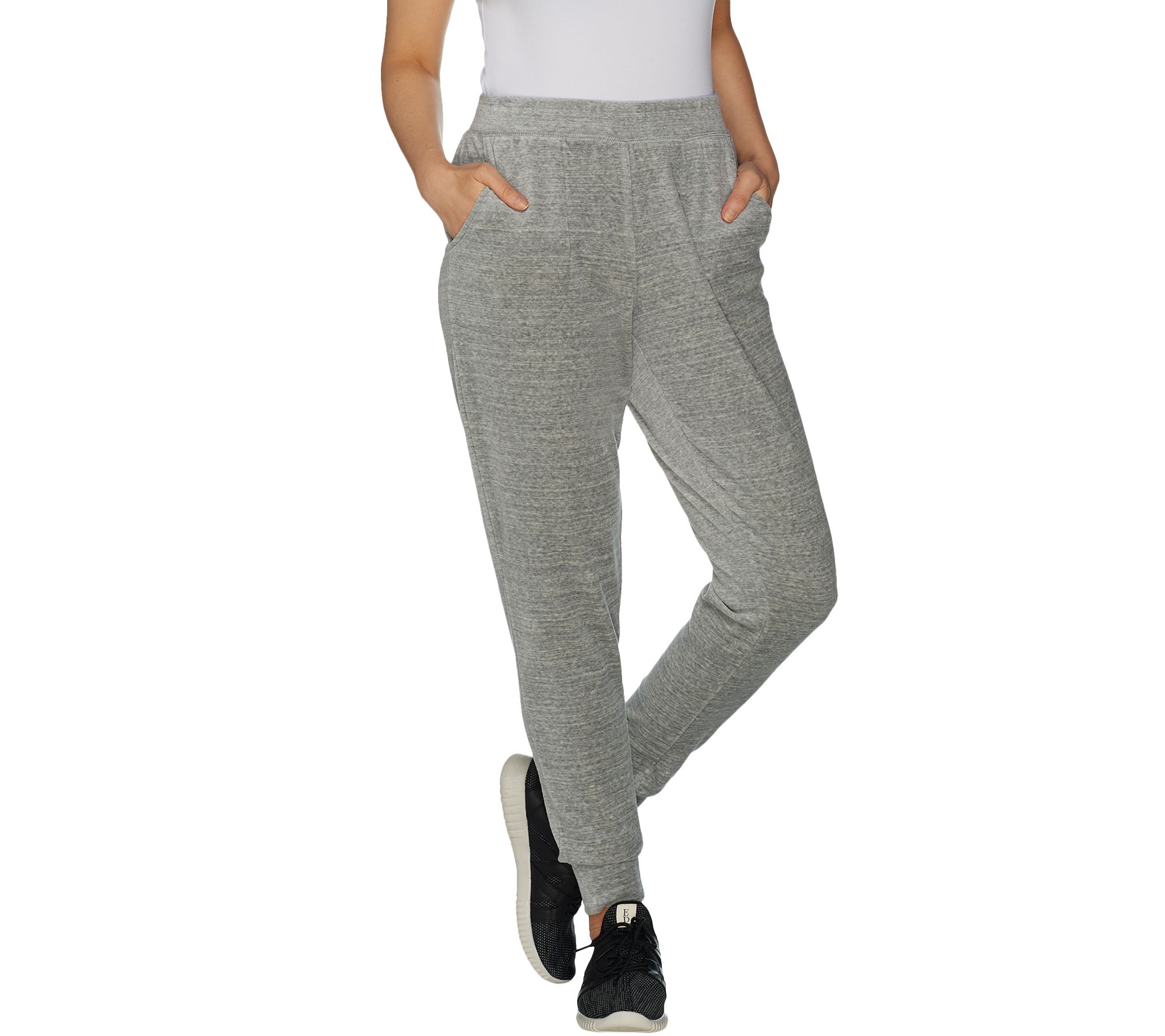 ribbed jogger pants