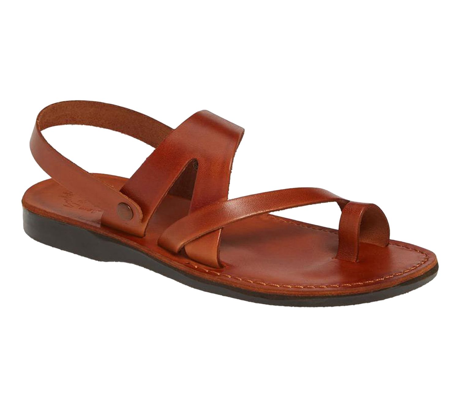 leather strap flip flops