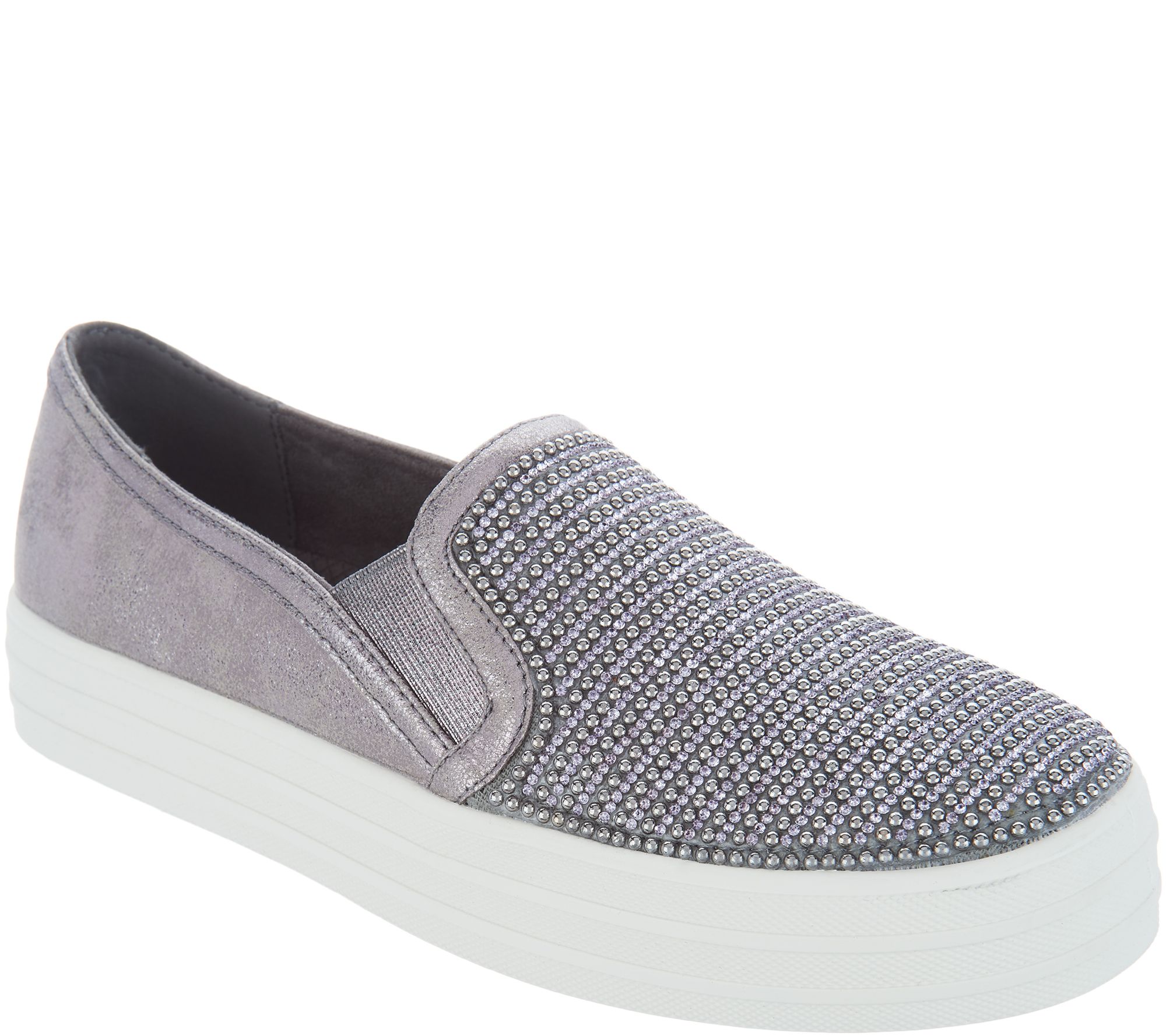 skechers glitter slip ons