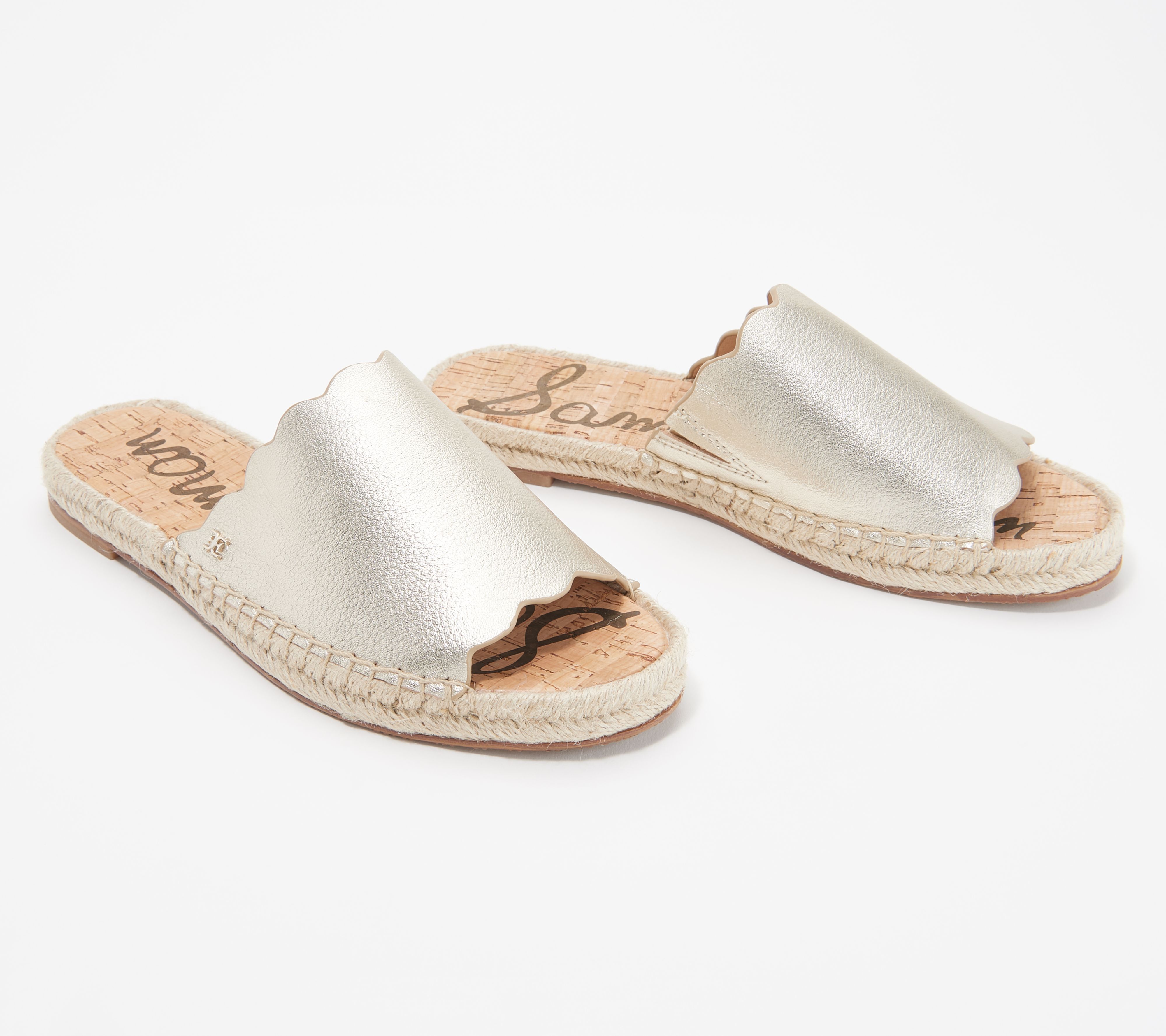 sam edelman gold slides