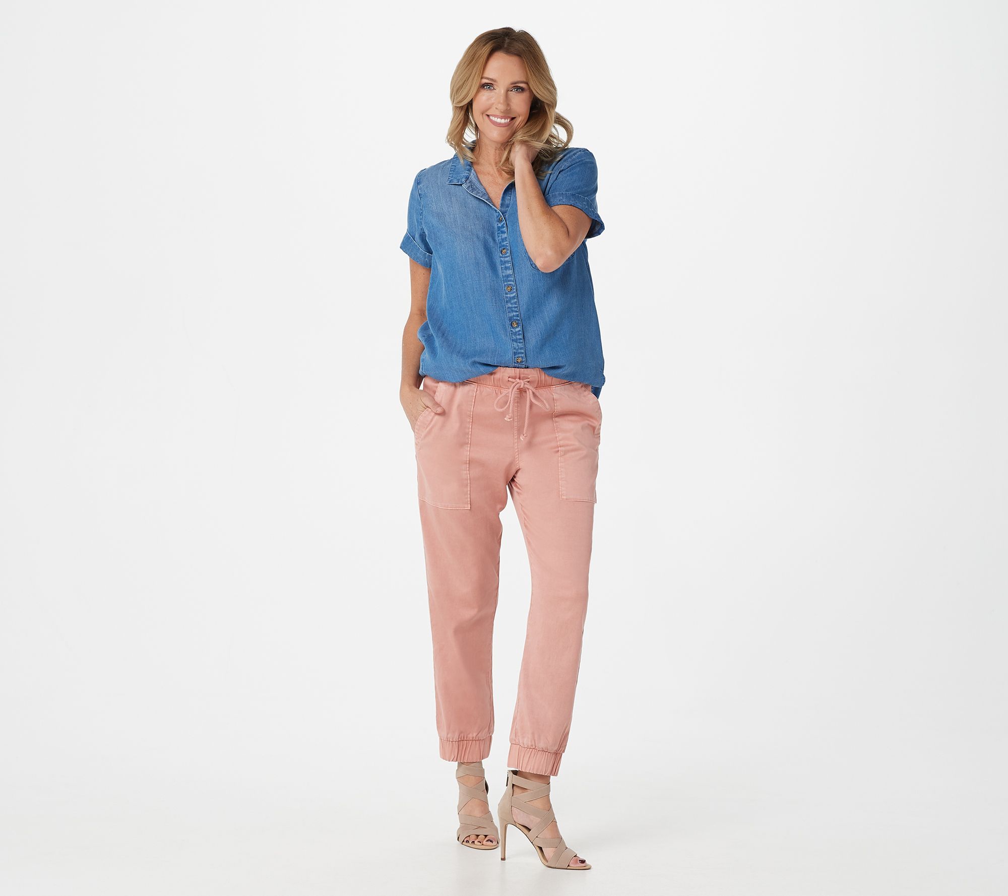 qvc side stitch shirts