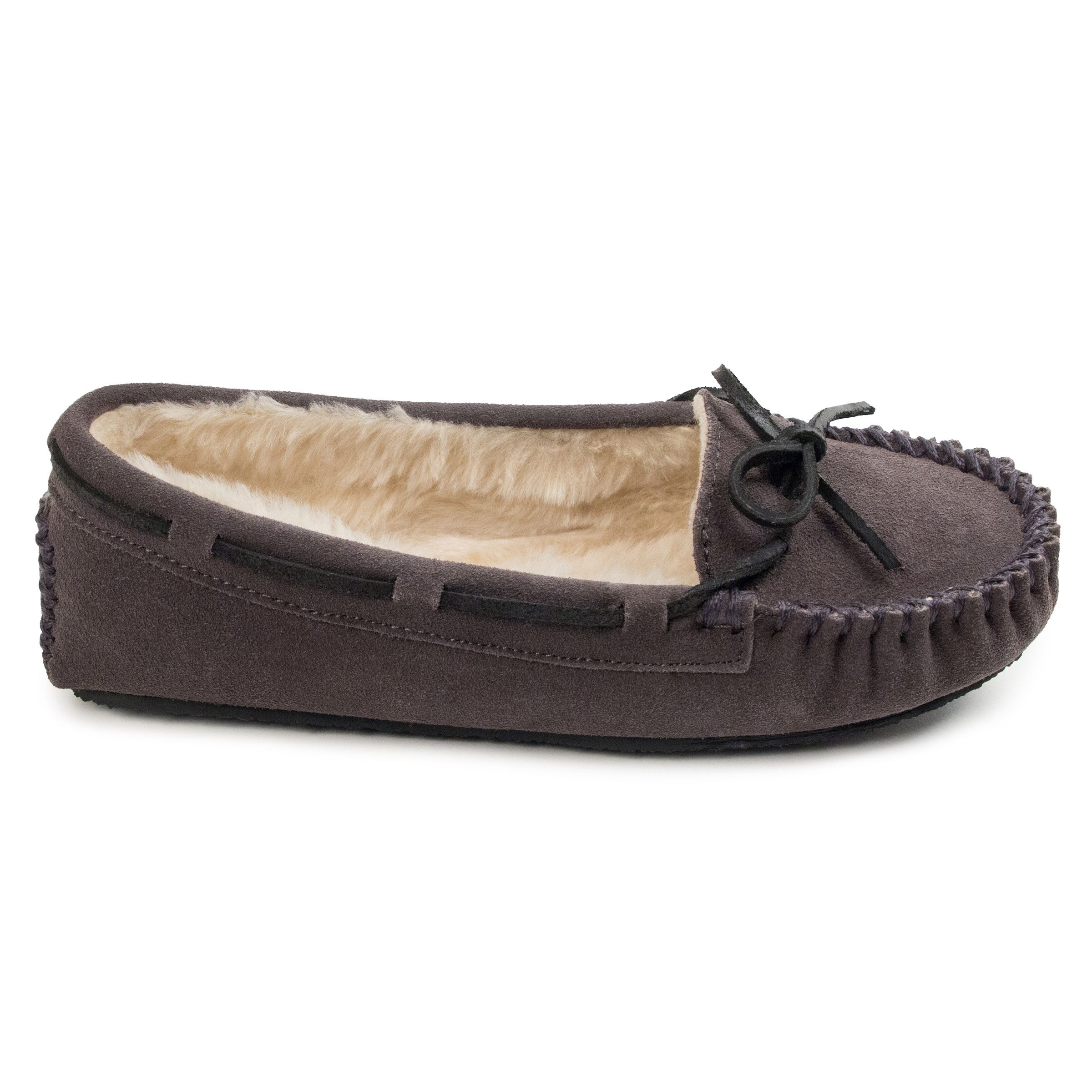 Minnetonka Women's Suede Slippers - Cally Moc
