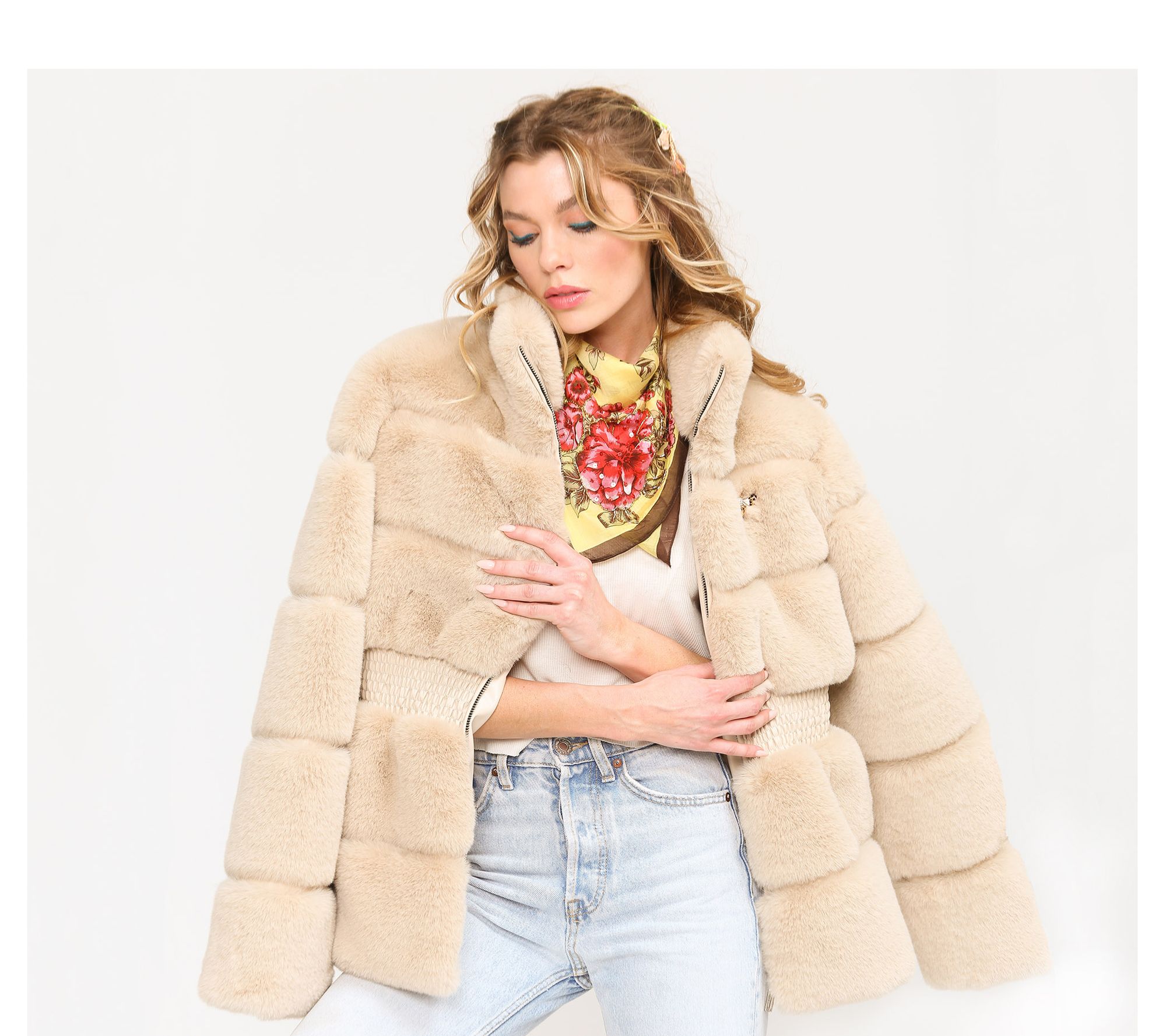 Aratta Julia Faux Fur Jacket