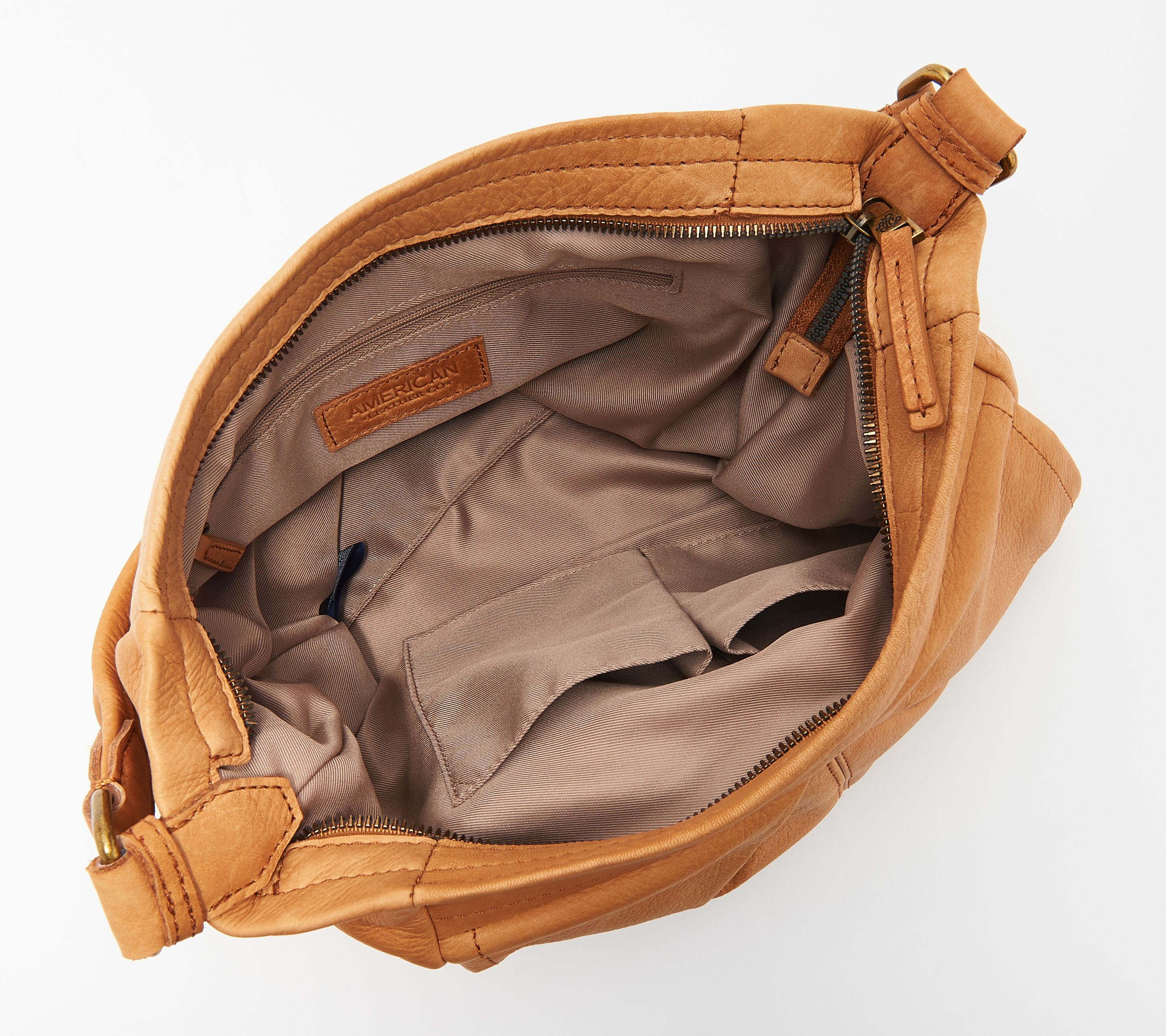 American Leather Co. Glove Leather Slouchy Hobo Missouri